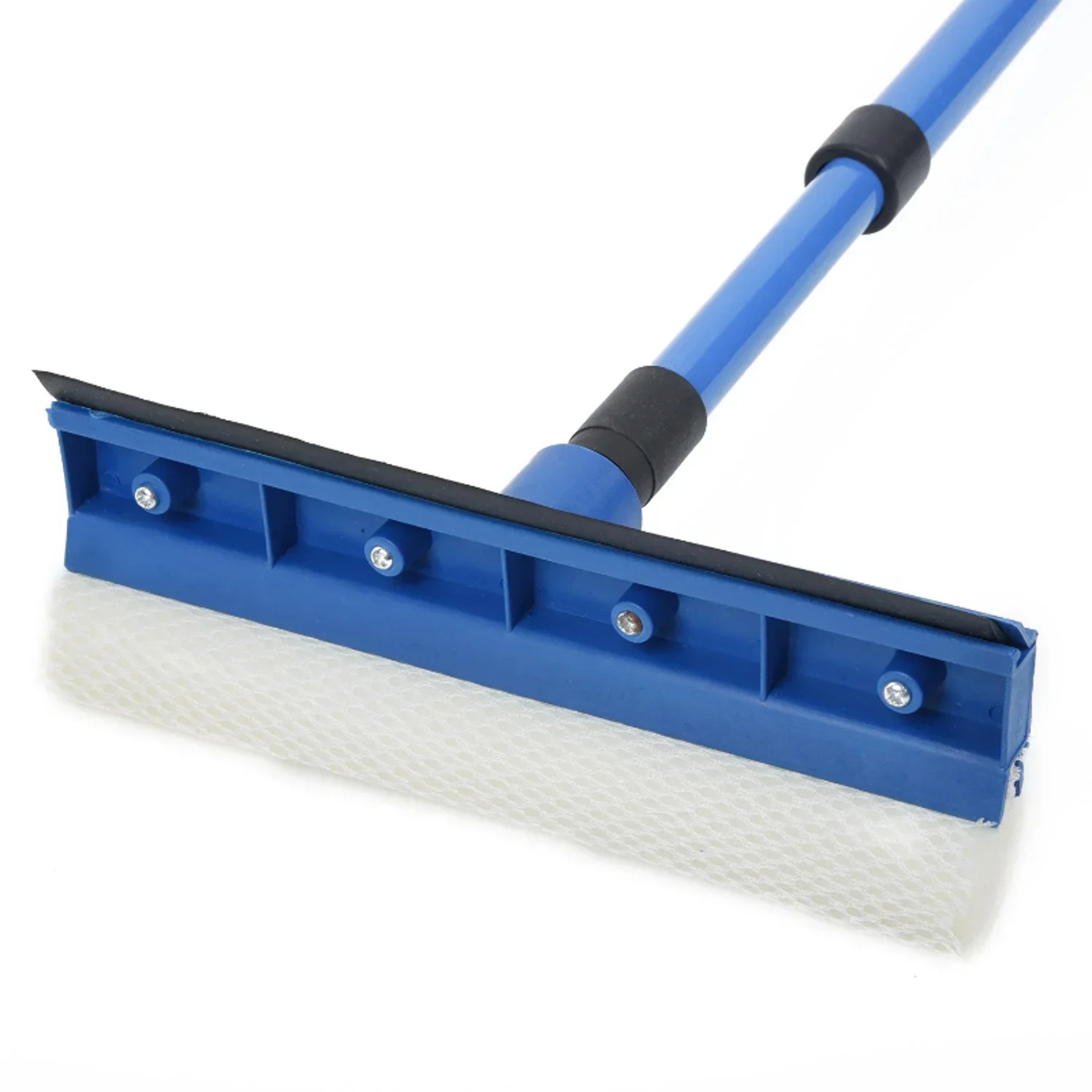 Window Cleaner Tool With Telescopic Window Cleaner Handle And Sponge Squeegee 0