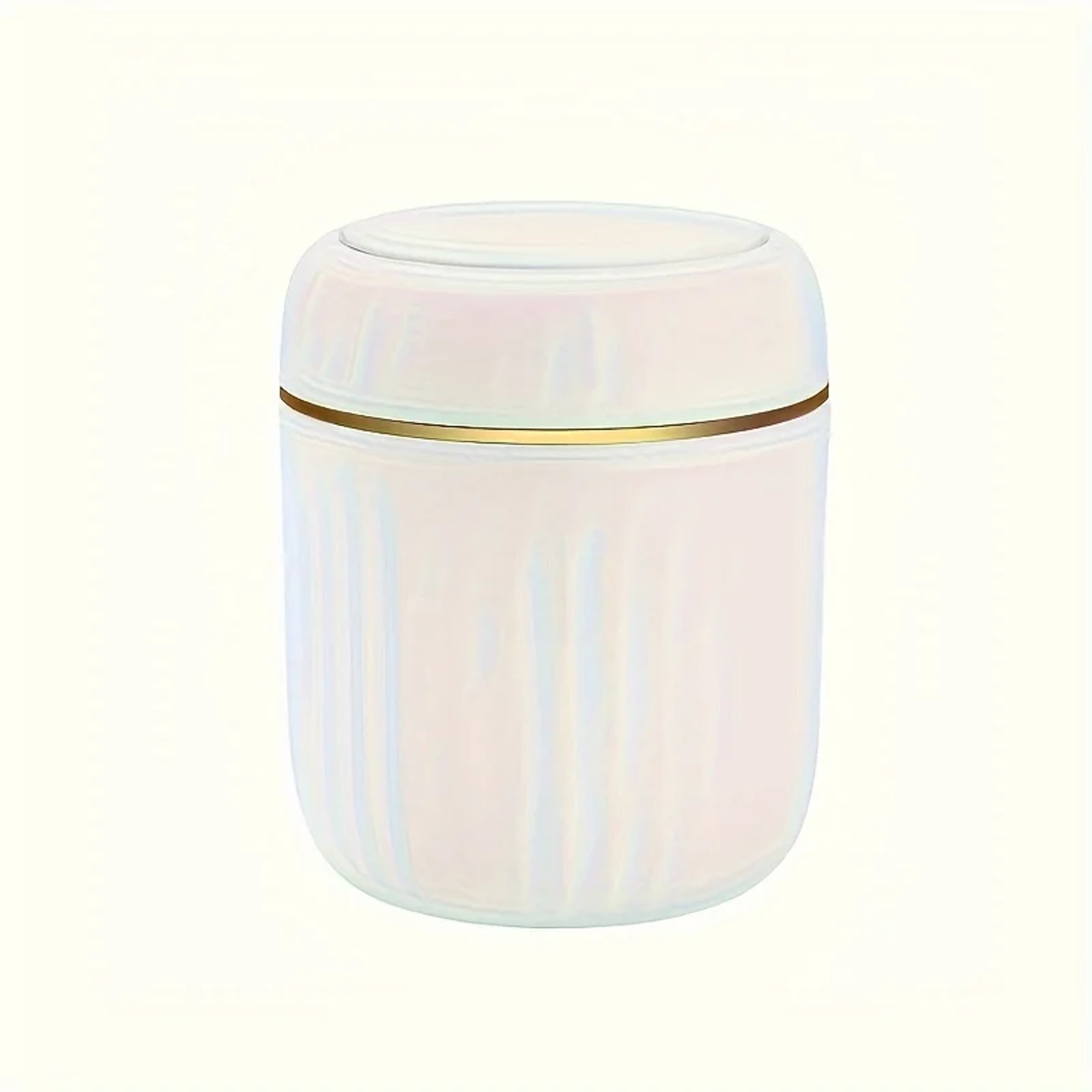 Mini Desktop Trash Can With Lid Compact Desk Trash Can Organizer For Home  Office 3