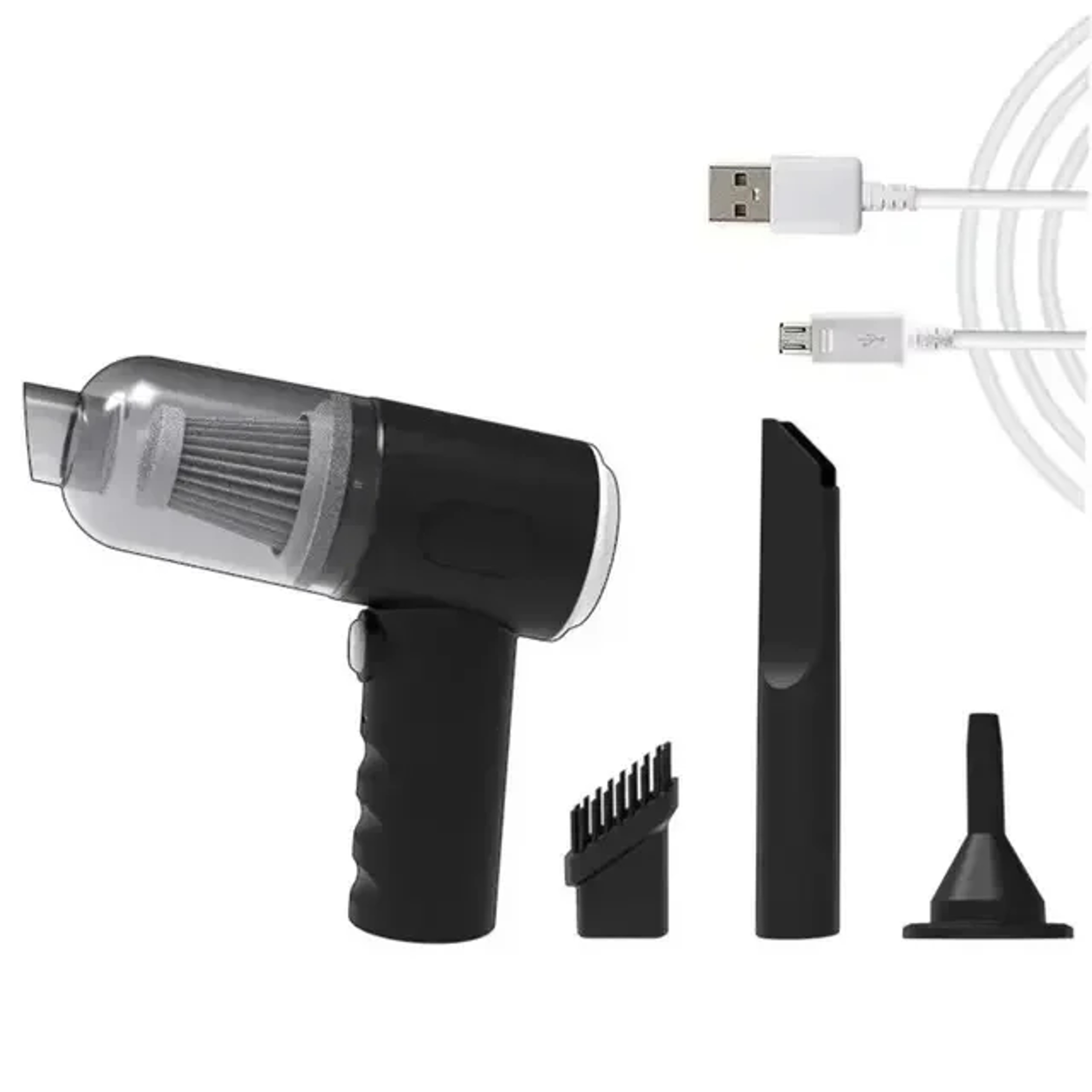 Portable Handheld Car Vacuum Cleaner For Car Home  Office Compact Mini Dust Cleaner 6