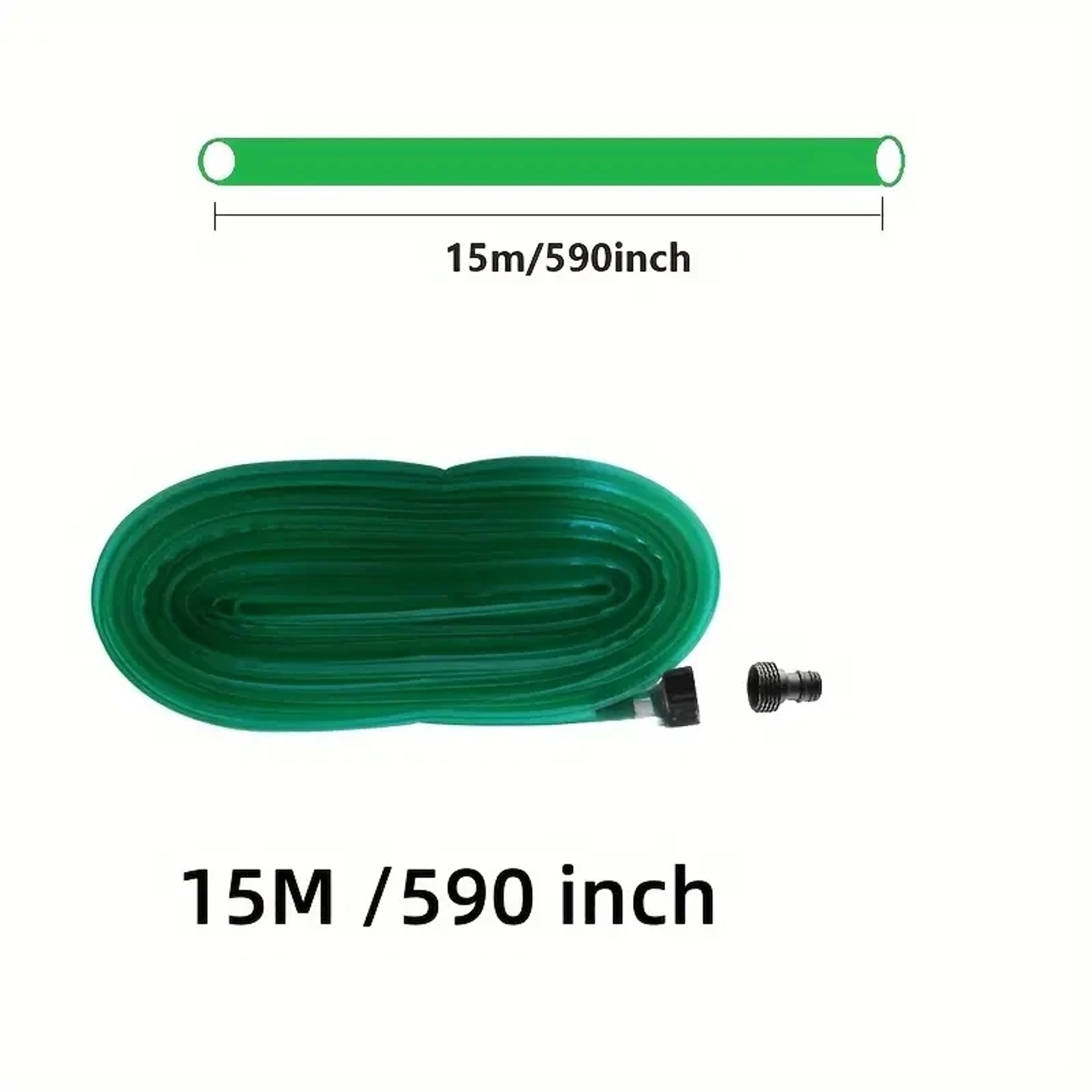 Water Saving Soaker Hose & Drip Irrigation Kit for Garden Beds and Lawns – view 3