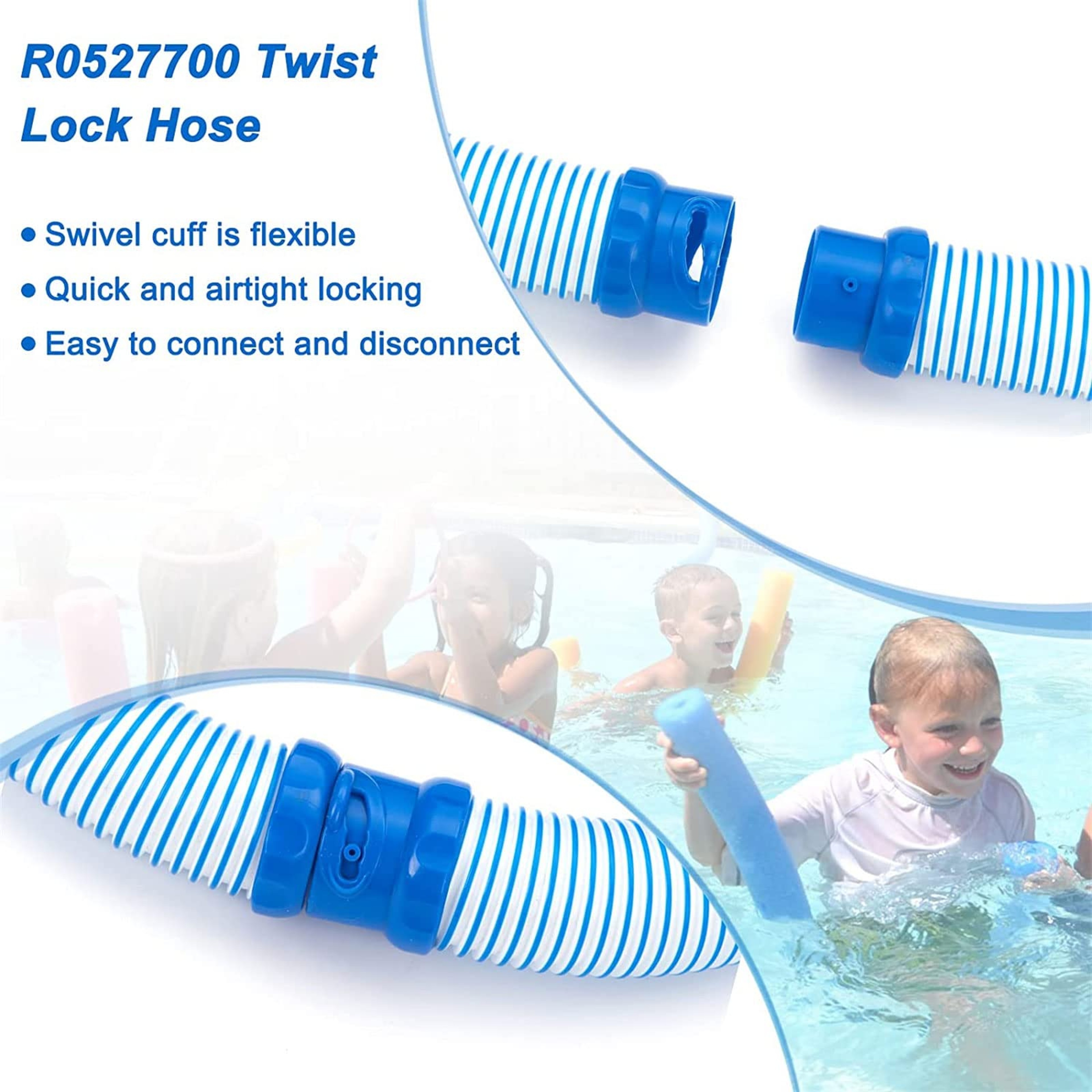 Pool Cleaner Hose Twist Lock Replacement for Zodiac Pool Vacuum – view 6