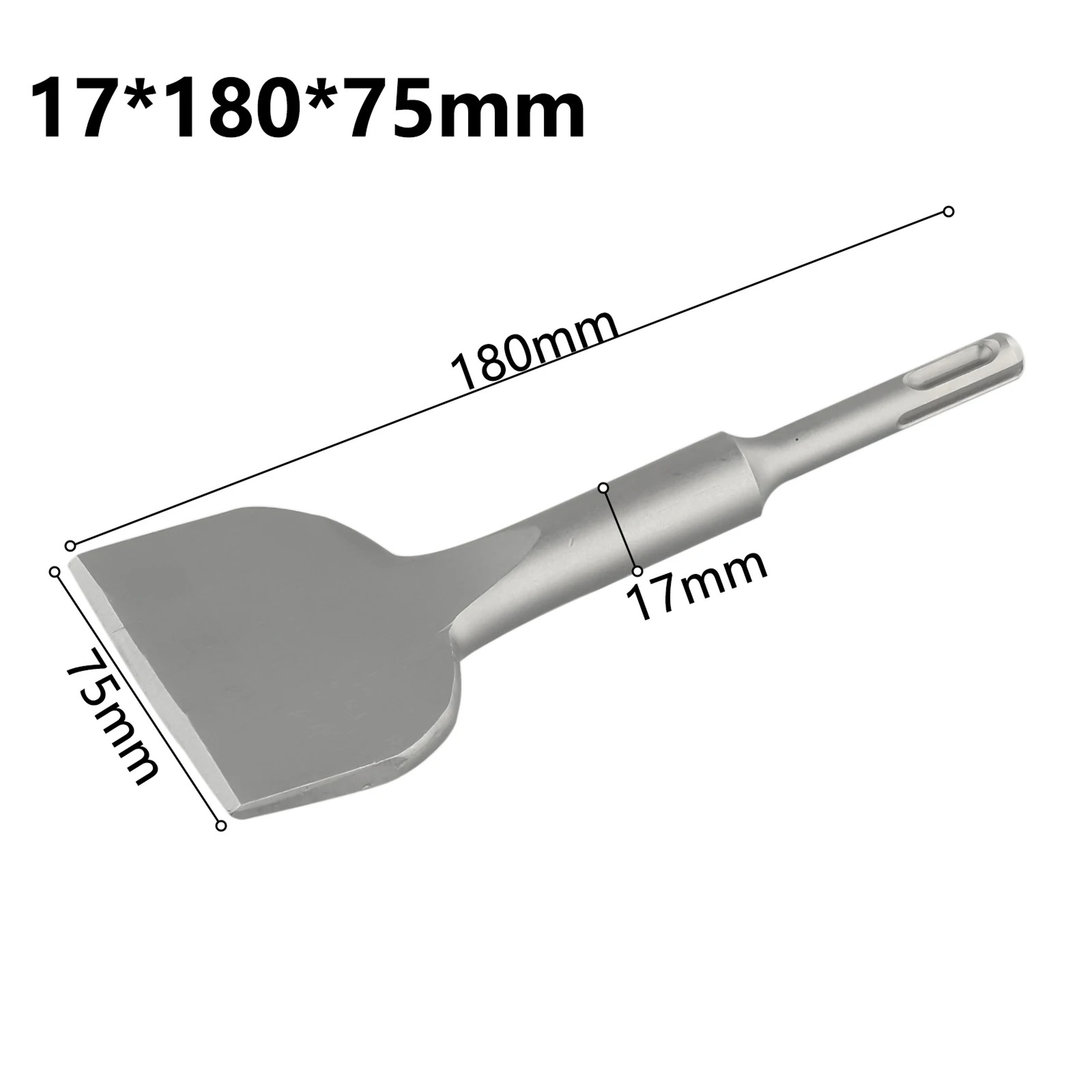 Professional SDS Plus Tile Chisel Bent Floor Tile Removal Tool for Rotary & Electric Hammers – view 8
