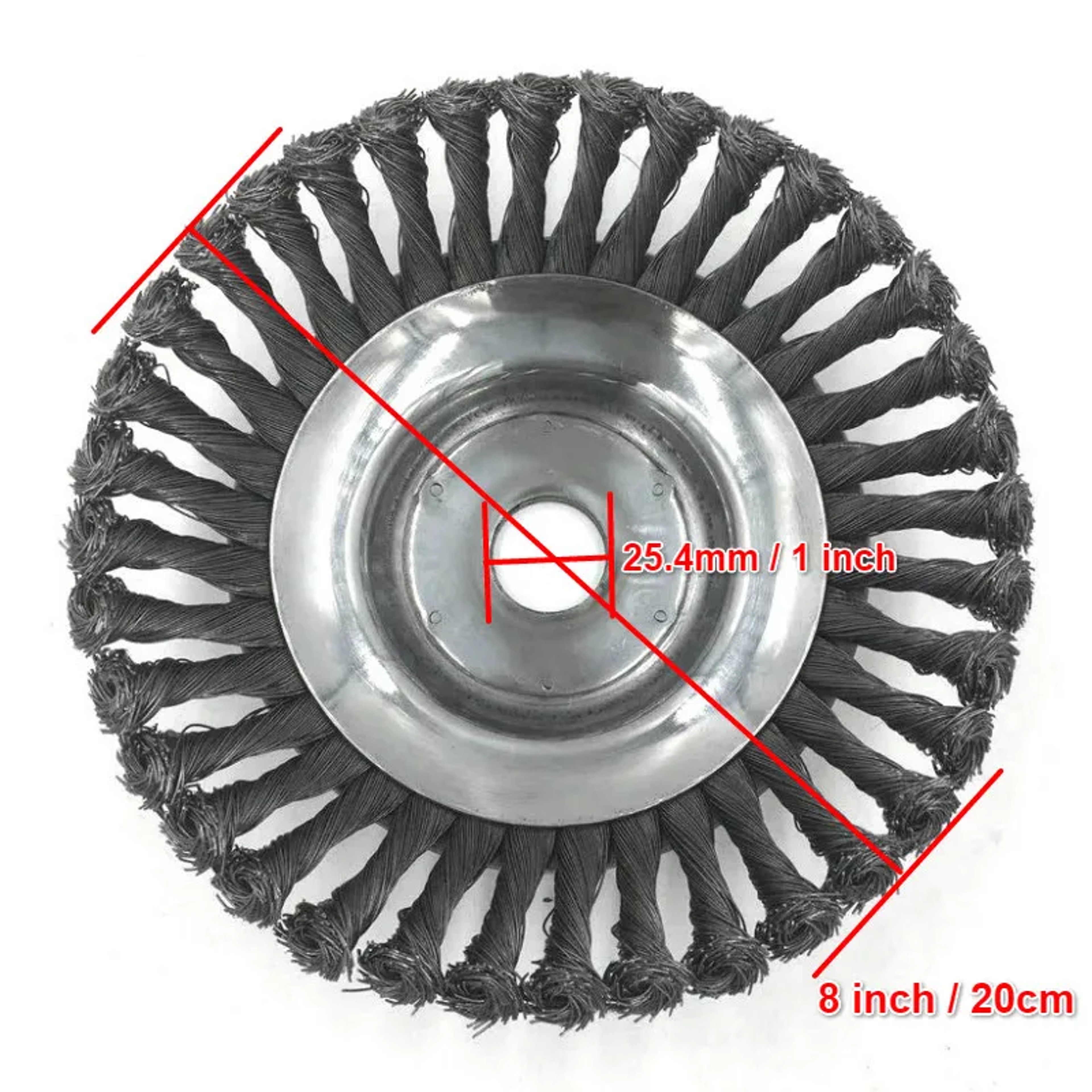 Heavy Duty Steel Wire Trimmer Head For Brush Cutter  Lawn Mower Weed Removal 7