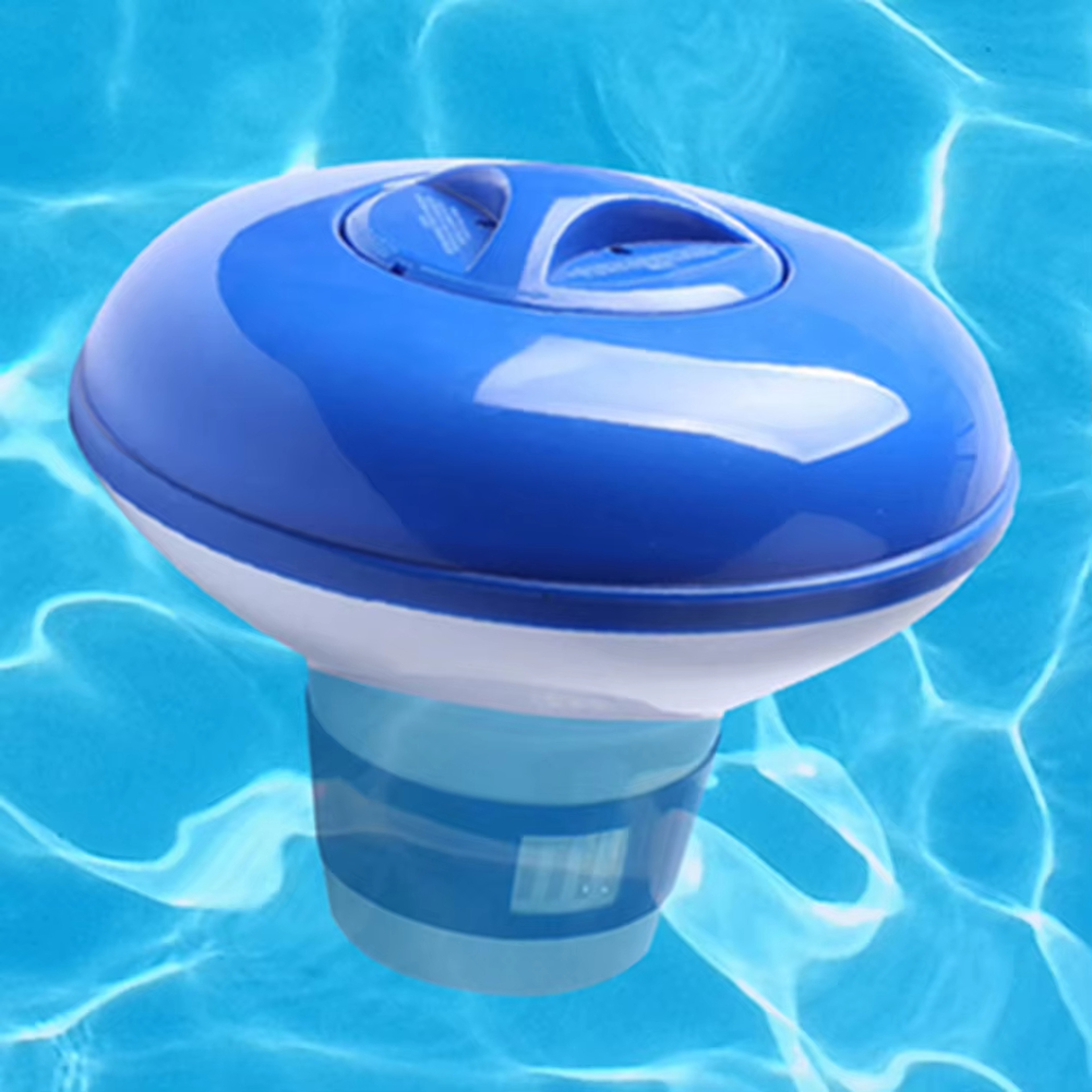 Floating Chlorine Tablet Dispenser for Pools Adjustable Pool Chlorine Floater for Clean, Clear Water – view 7