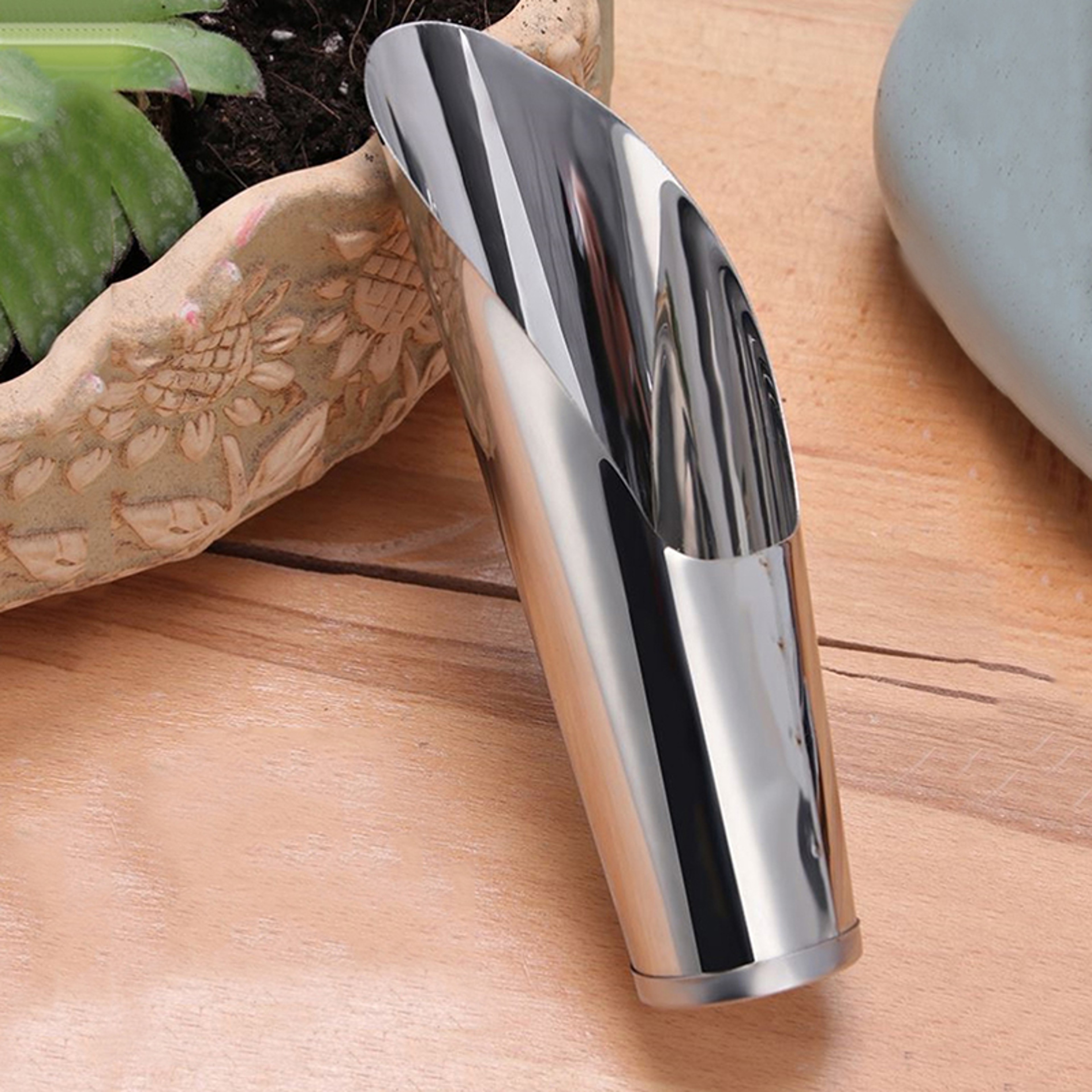 Stainless Steel Succulent Gardening Tool Soil Scoop Mini Garden Shovel For Bonsai  Potted Plants 3