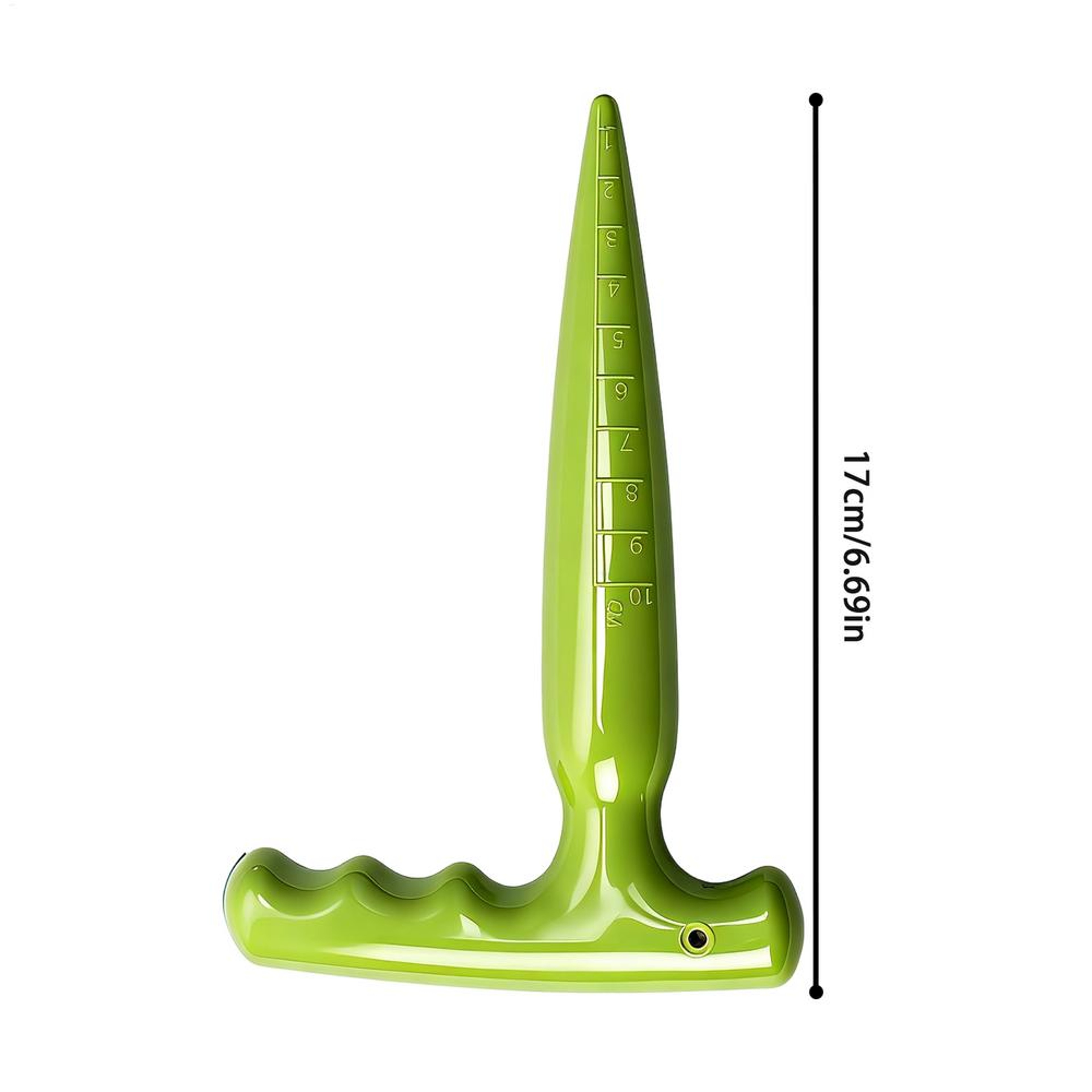 Precision Garden Dibber Tool for Seed Planting & Seedling Transplant Tool with Depth Guide – view 7
