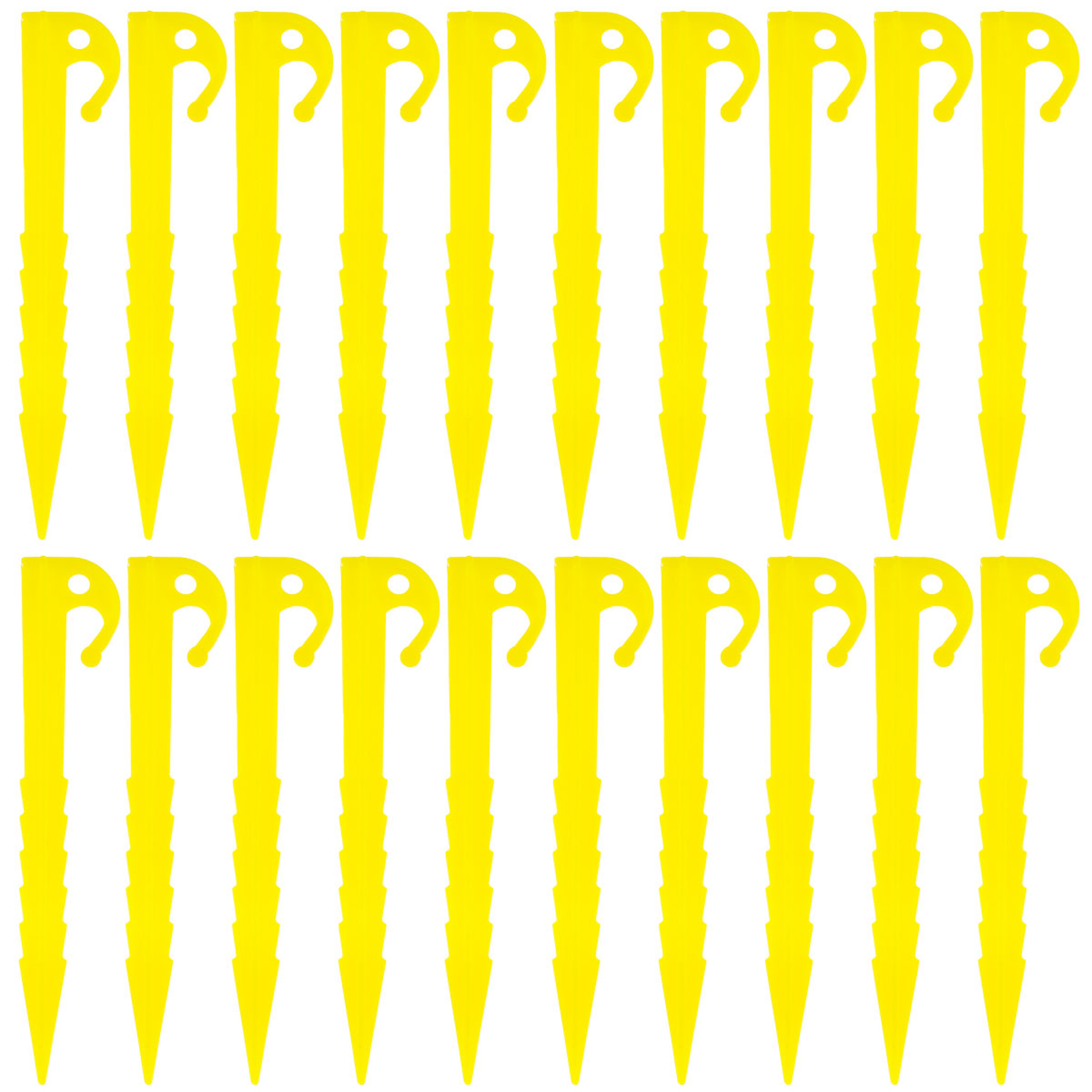 Universal Boundary Wire Stakes For Robot Lawn Mowers  Durable Plastic Lawn Pegs For Automower  Pet  6