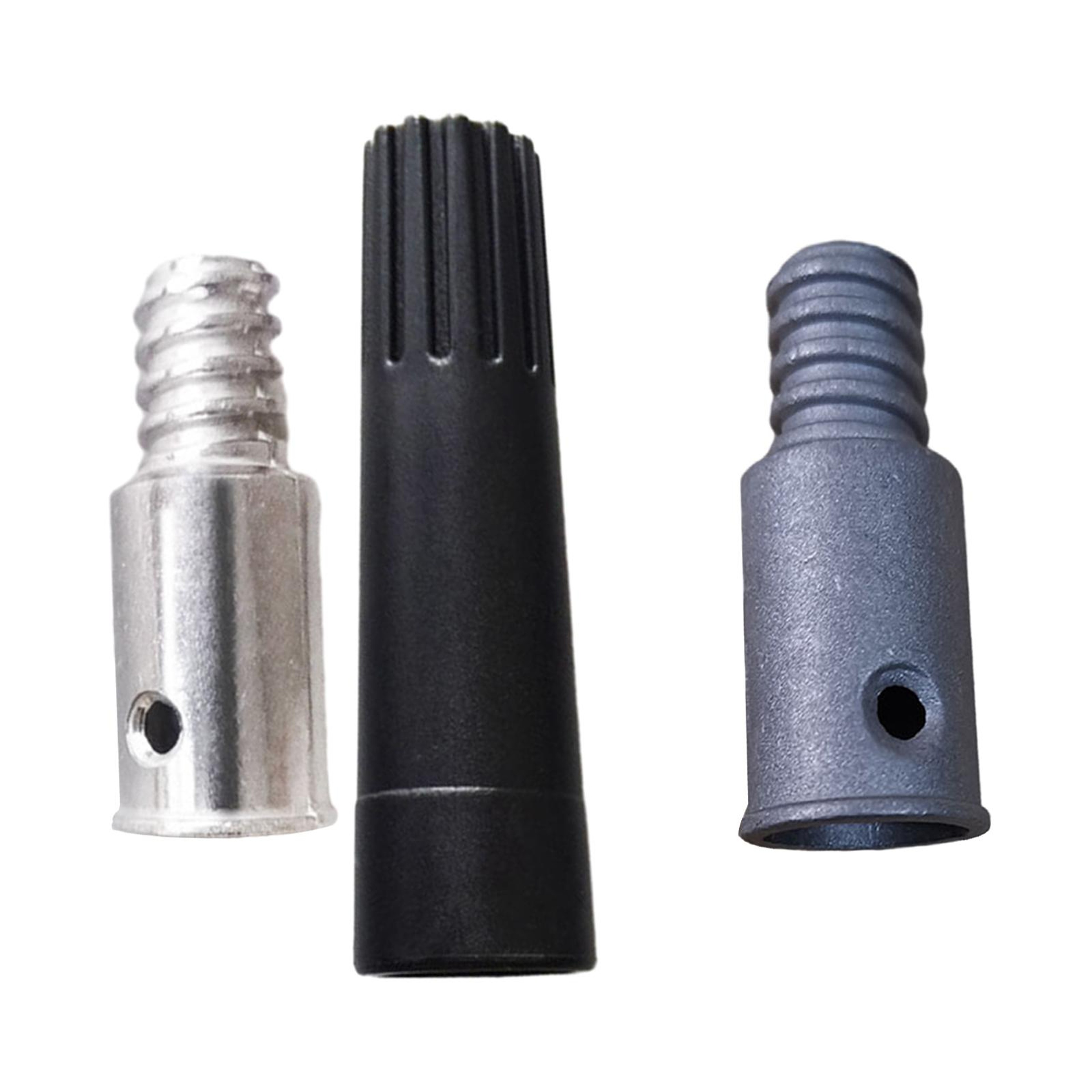Universal Threaded Pole Adapter for Telescopic Cleaning Tools & Broom Handle Replacement – view 1