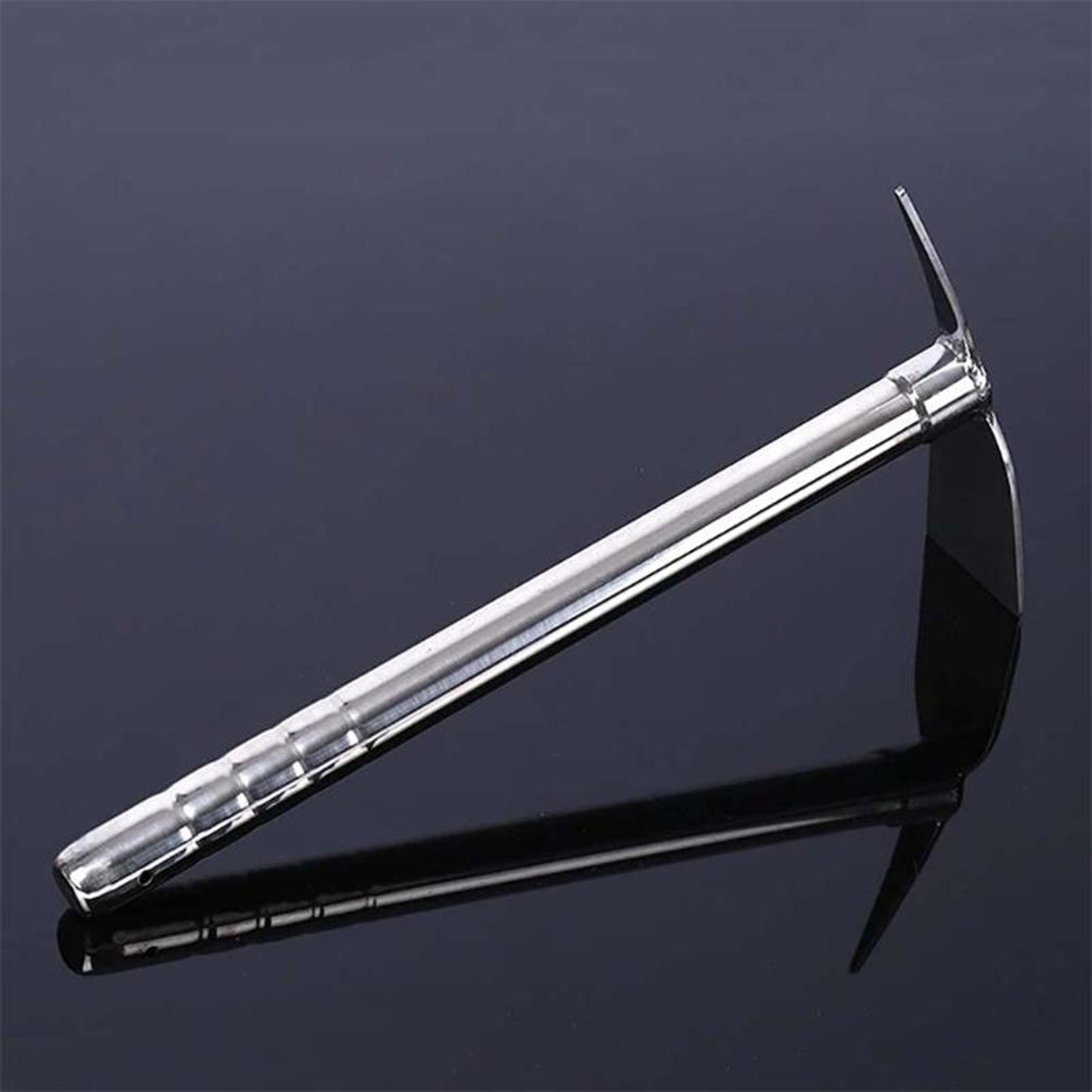 Stainless Steel Garden Rake Hoe Hand Garden Digging Tool for Weeding, Cultivating & Soil Loosening – view 4