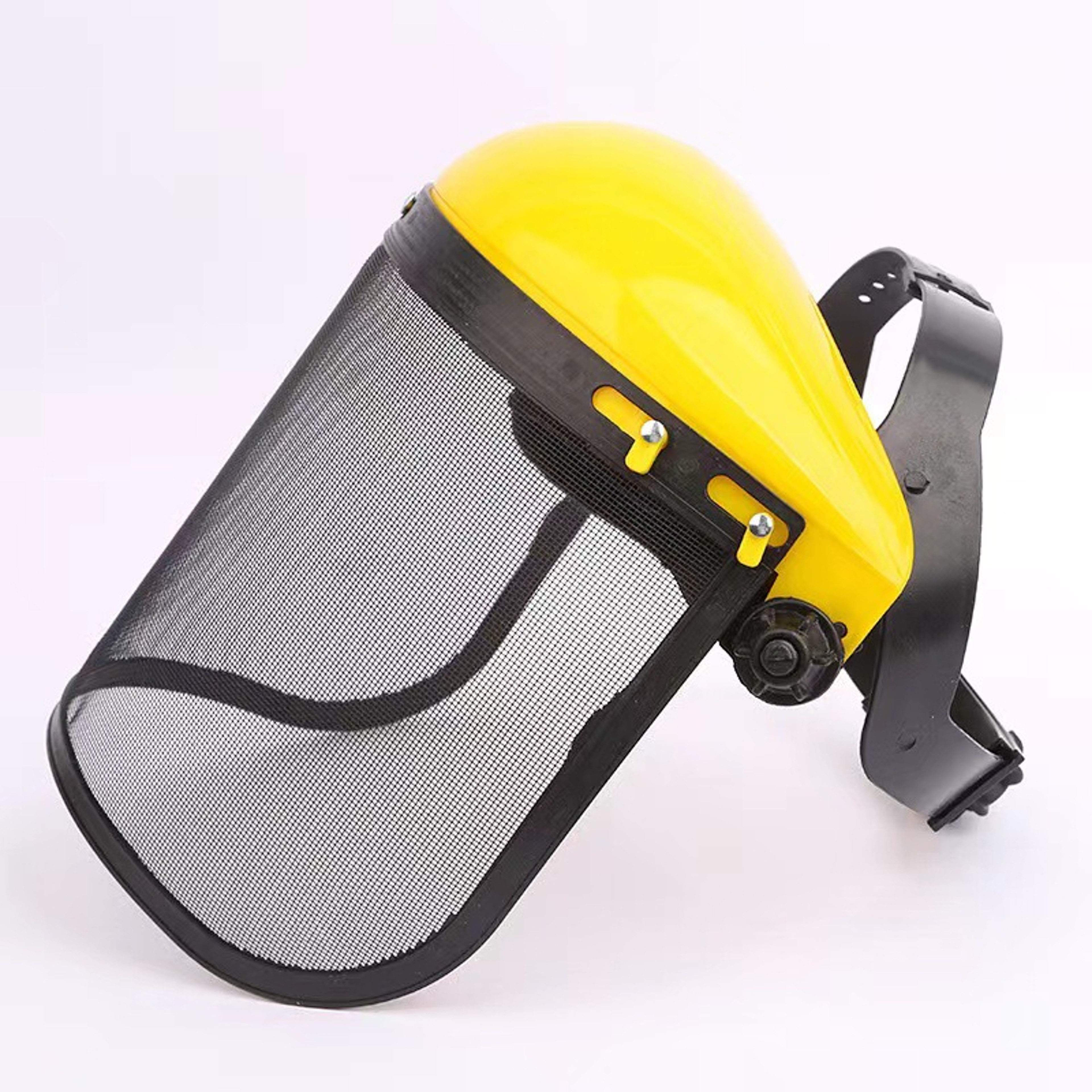 Forestry Safety Helmet with Full Mesh Face Shield for Grass Trimmers & Brush Cutters – view 7