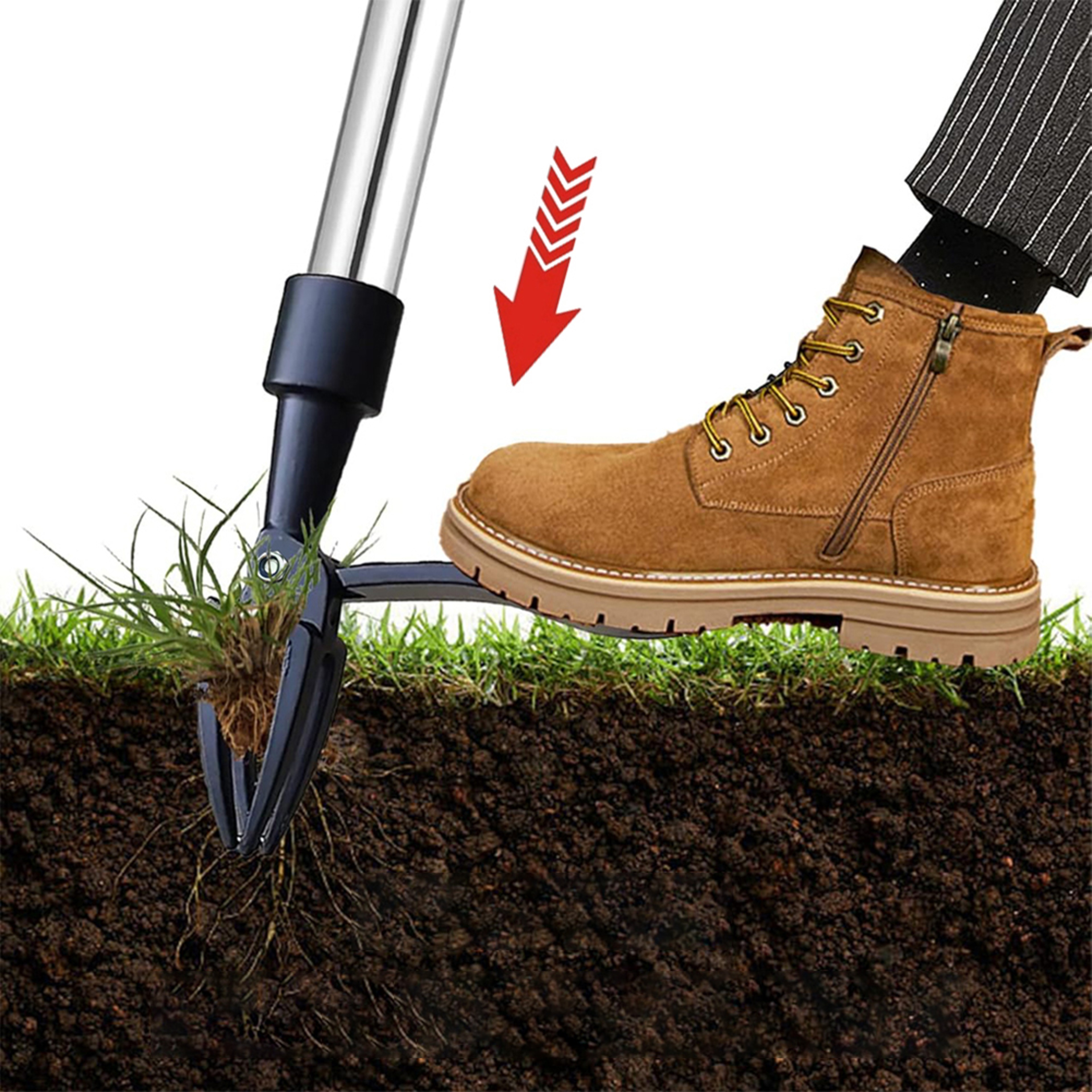 Stand Up Weed Puller Replacement Head with Foot Pedal Garden Root Remover Tool – view 1
