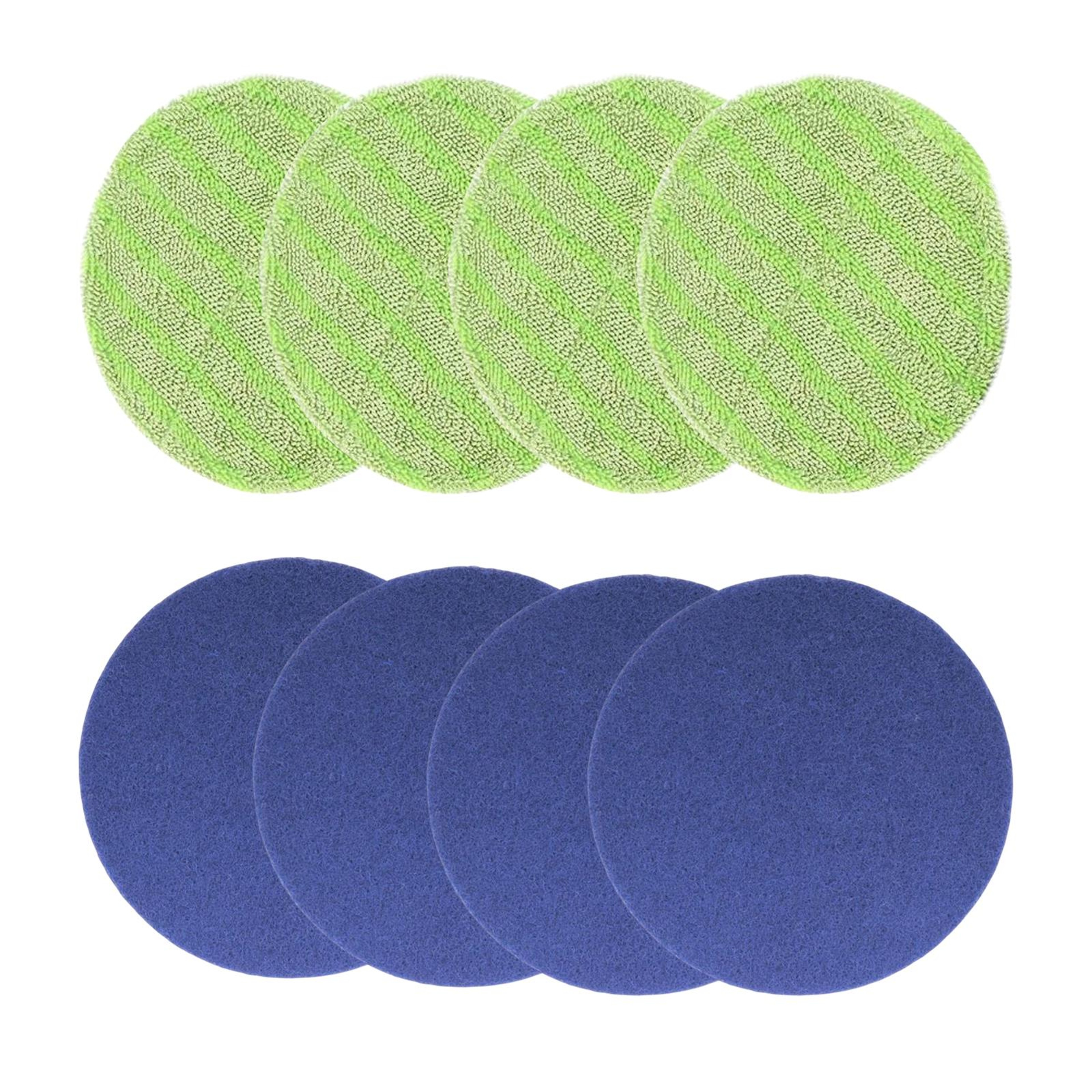 Microfiber Mop Pads Pack Reusable Floor Scrubber Pads for Electric Mop Cleaning – view 3
