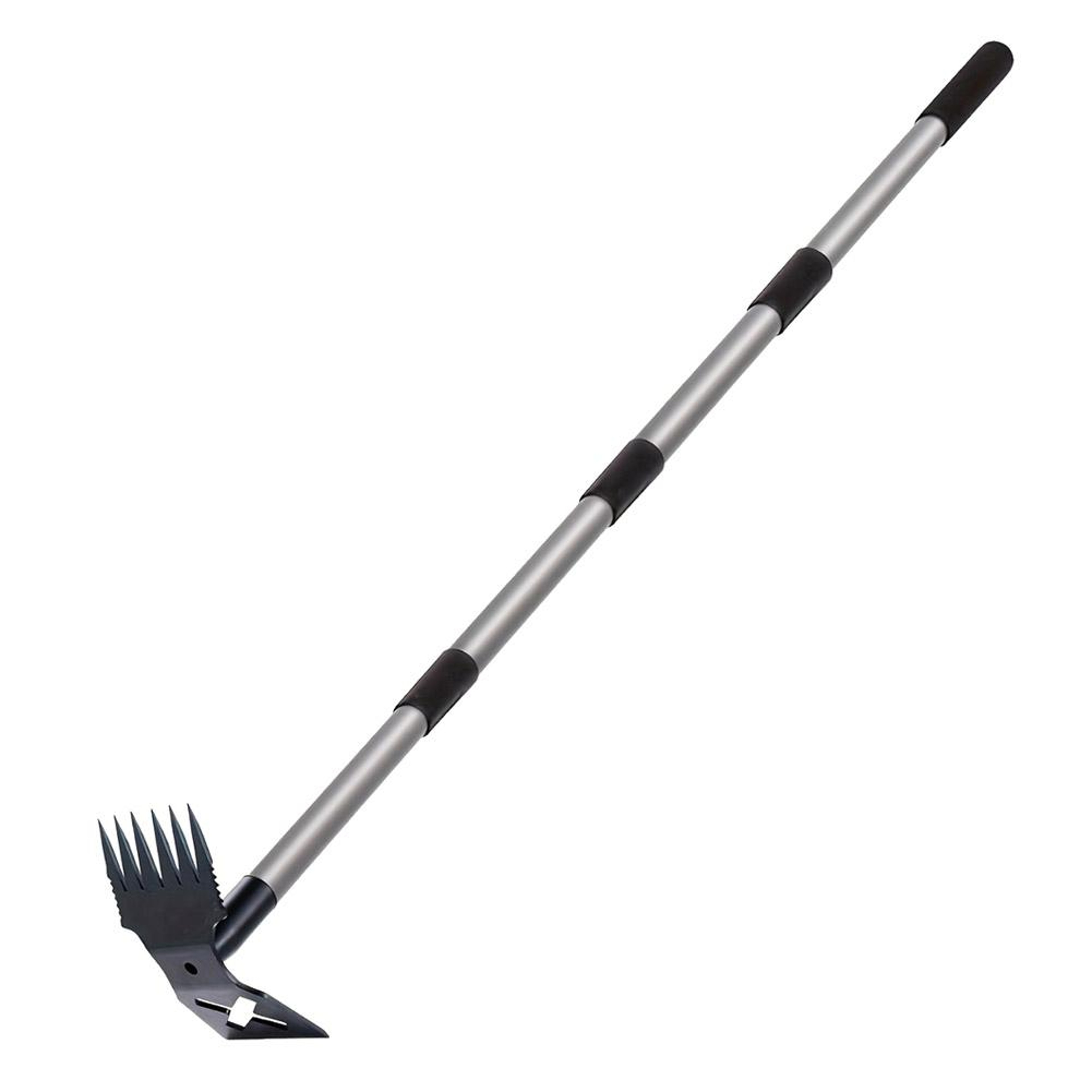 Heavy Duty Garden Hoe  Garden Cultivator With Adjustable Handle Dual Head Stirrup Weeding Tool 7