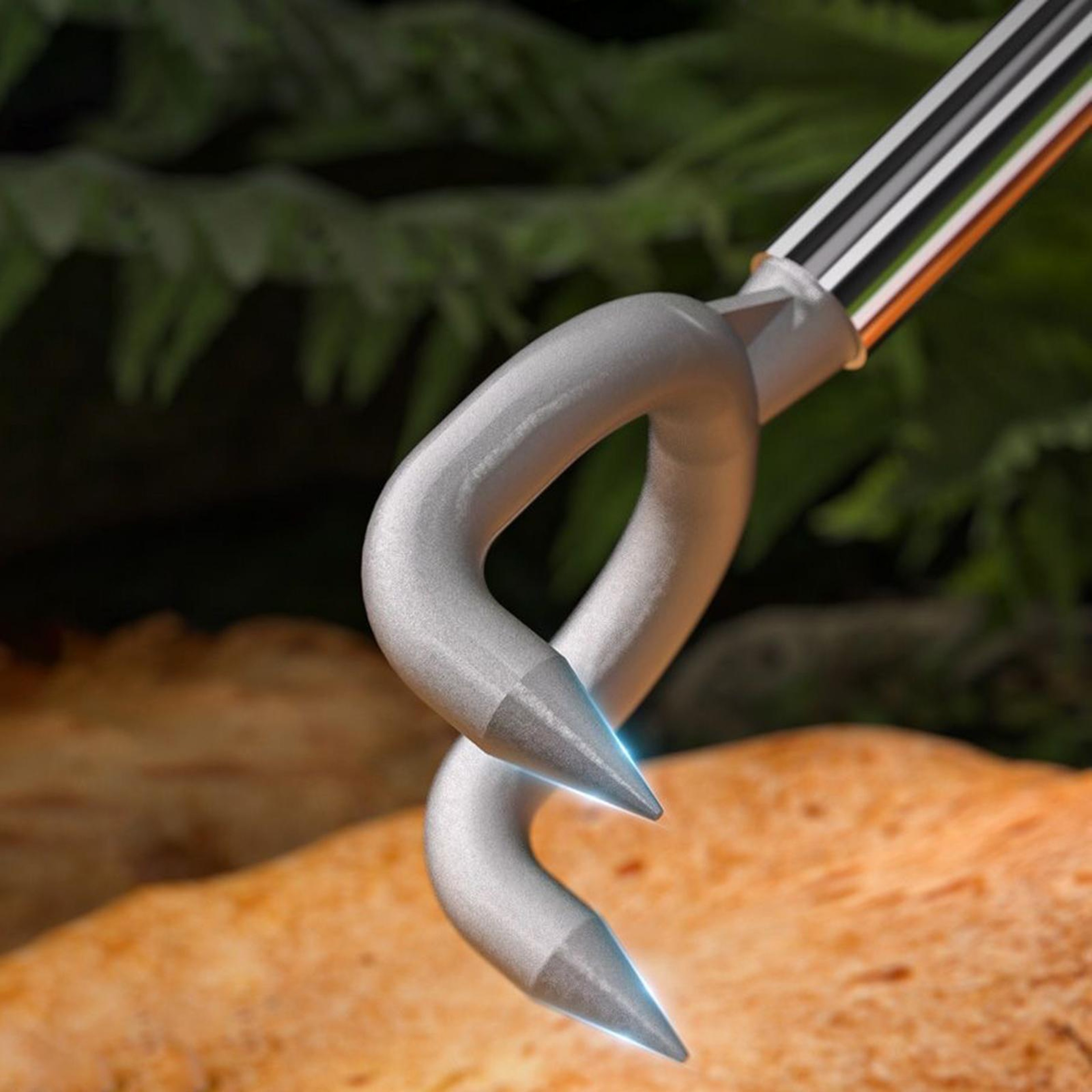Adjustable Mushroom Picking Tool Telescopic Stainless Steel Mushroom Foraging Harvester – view 5