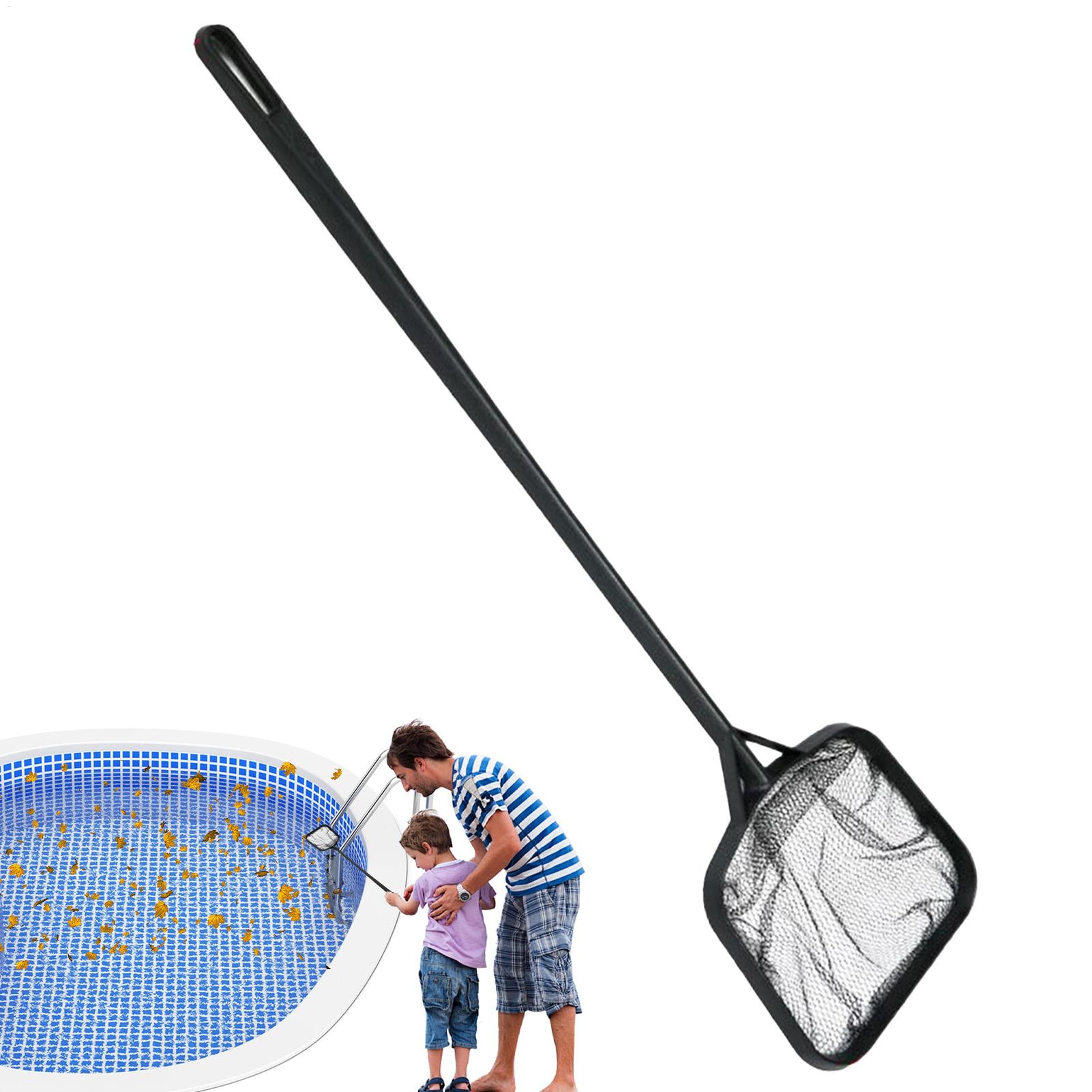Heavy Duty Pool Skimmer Net for Fast Leaf & Debris Removal  Swimming Pool Cleaning Net – view 3