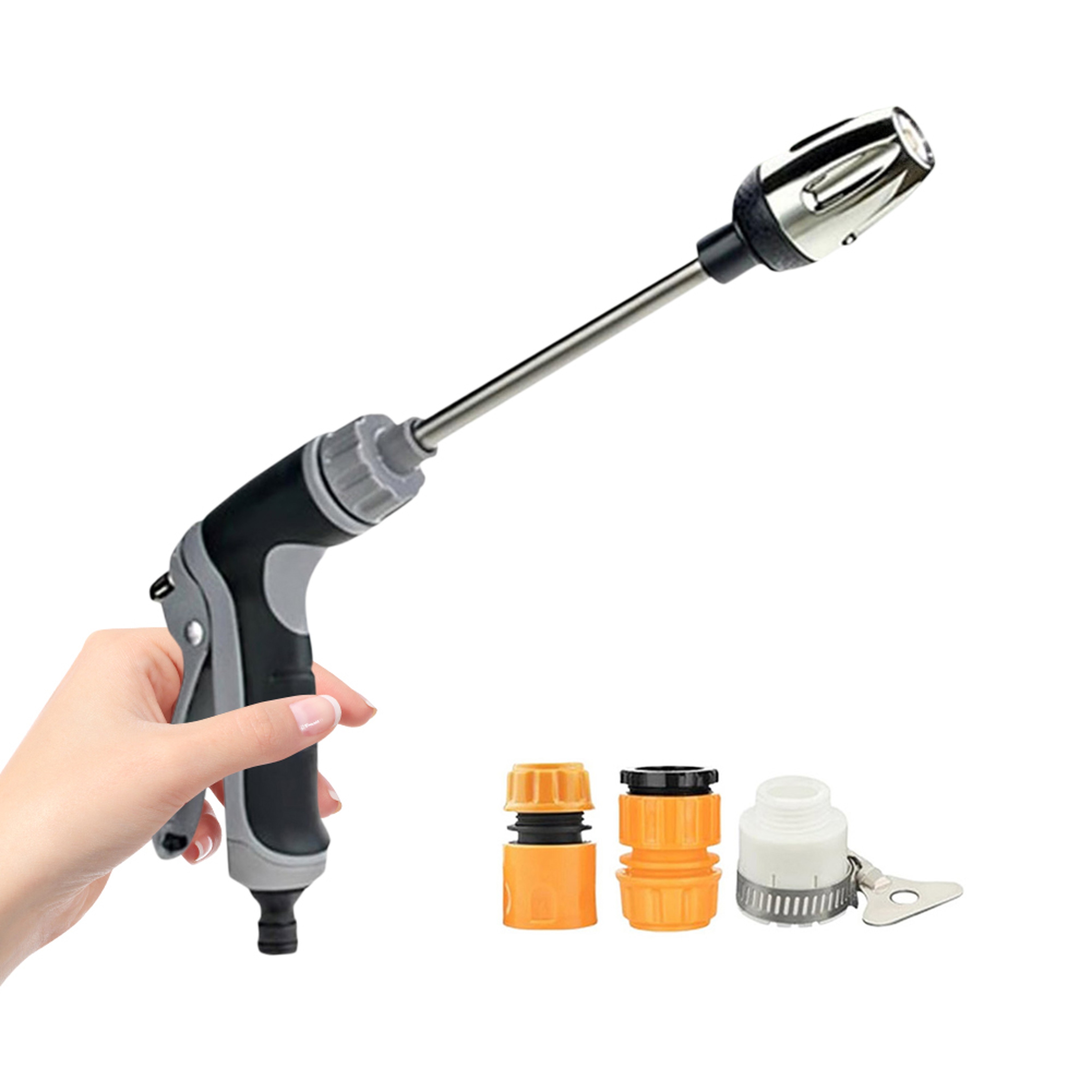 WaterBlitz High Pressure Washer Rotating Garden Hose Power Washer Wand for Cars, Patios & Gardens – view 6