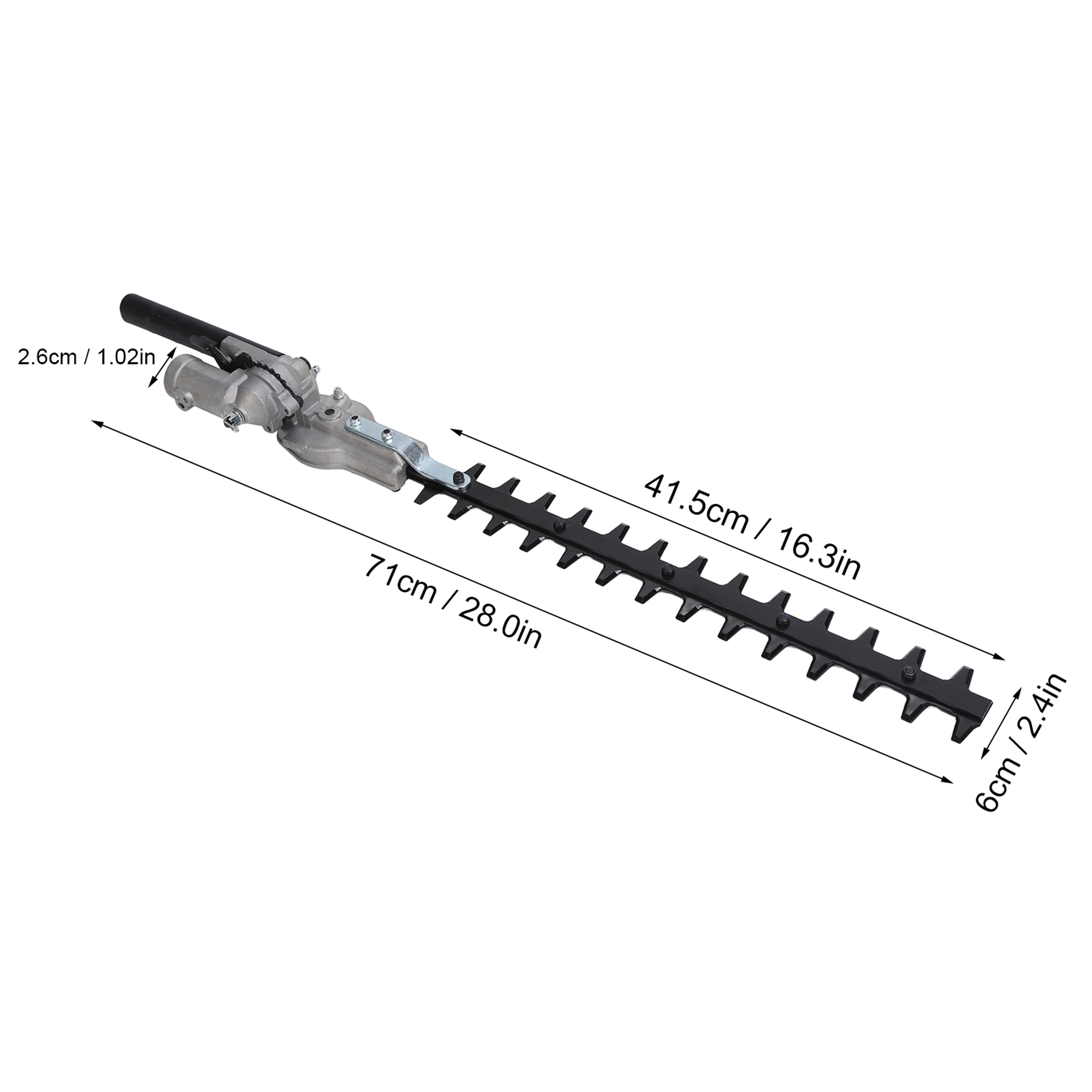 Hedge Trimmer Blade Attachment Replacement Head For Brush Cutters  Garden Trimmers 1
