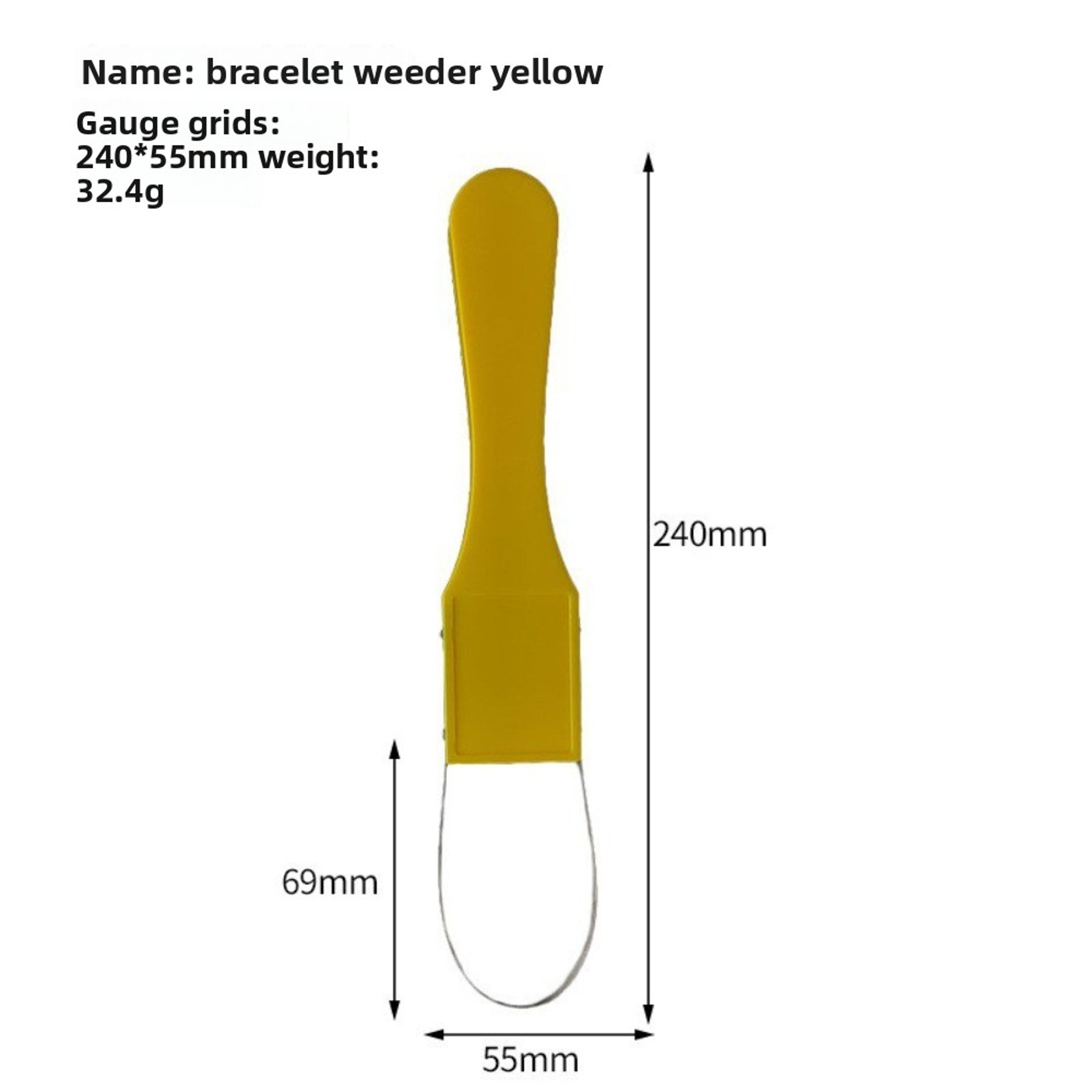 Heavy Duty Garden Weeder Stainless Steel Hand Weeding Tool with Non Slip Grip Weed Puller – view 6