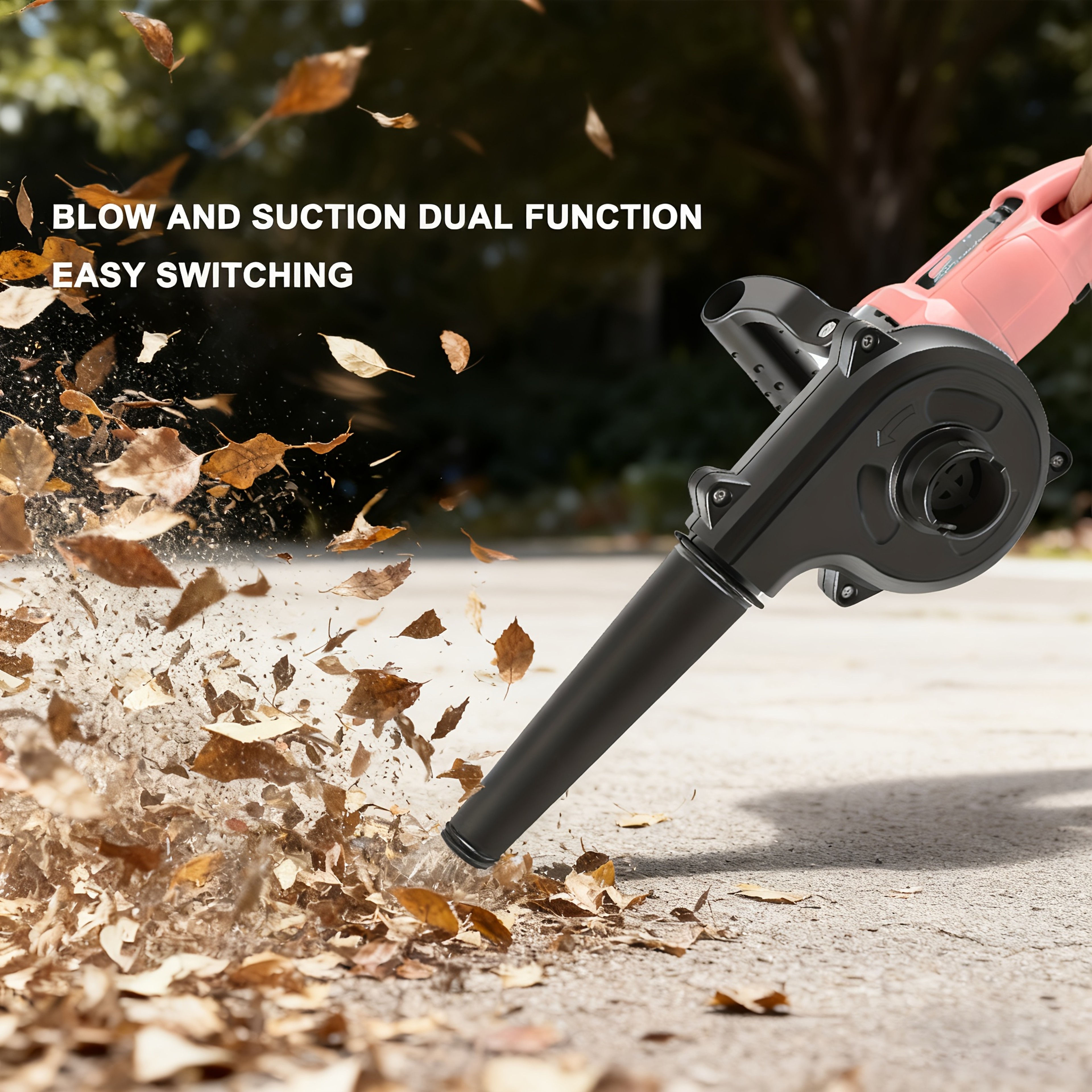 Handheld Leaf Blower & Dust Blower Attachment for Angle Grinder Home & Garden Cleaner – view 4