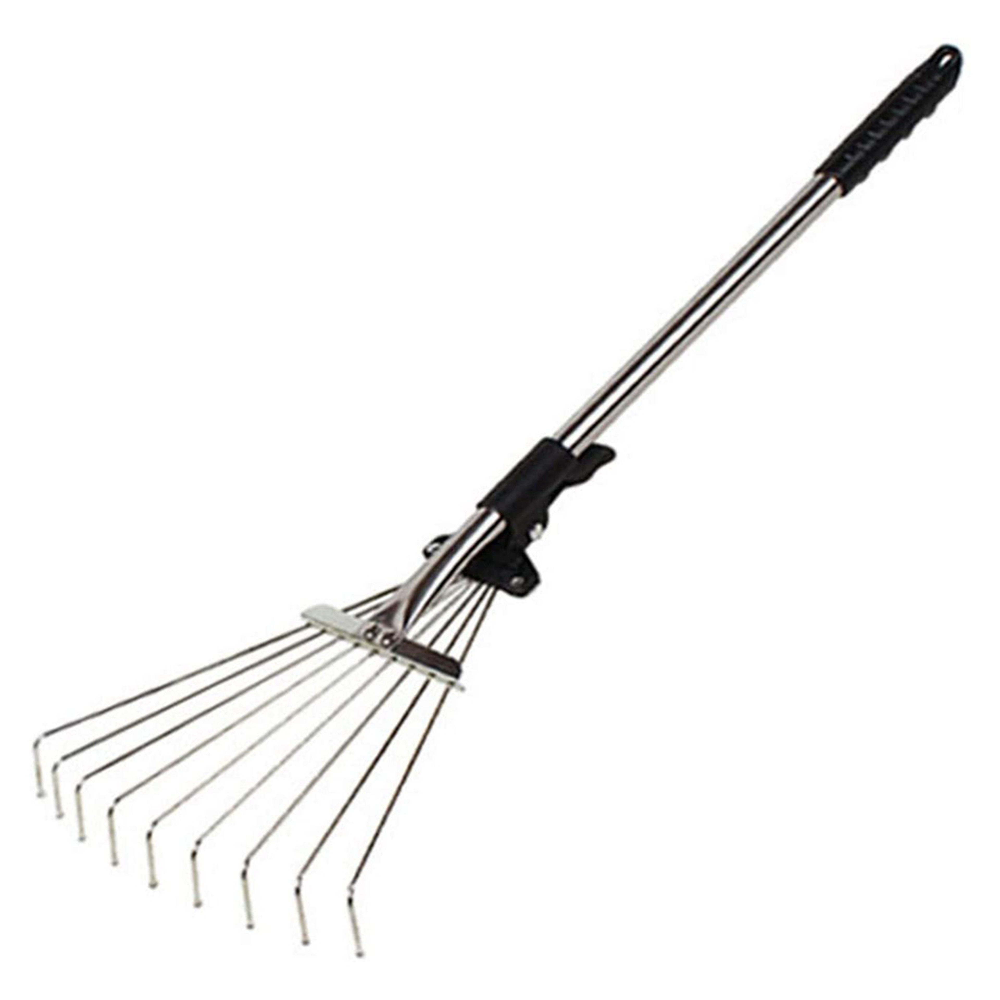 Adjustable Telescopic Garden Leaf Rake for Lawn Cleanup and Yard Maintenance – view 7