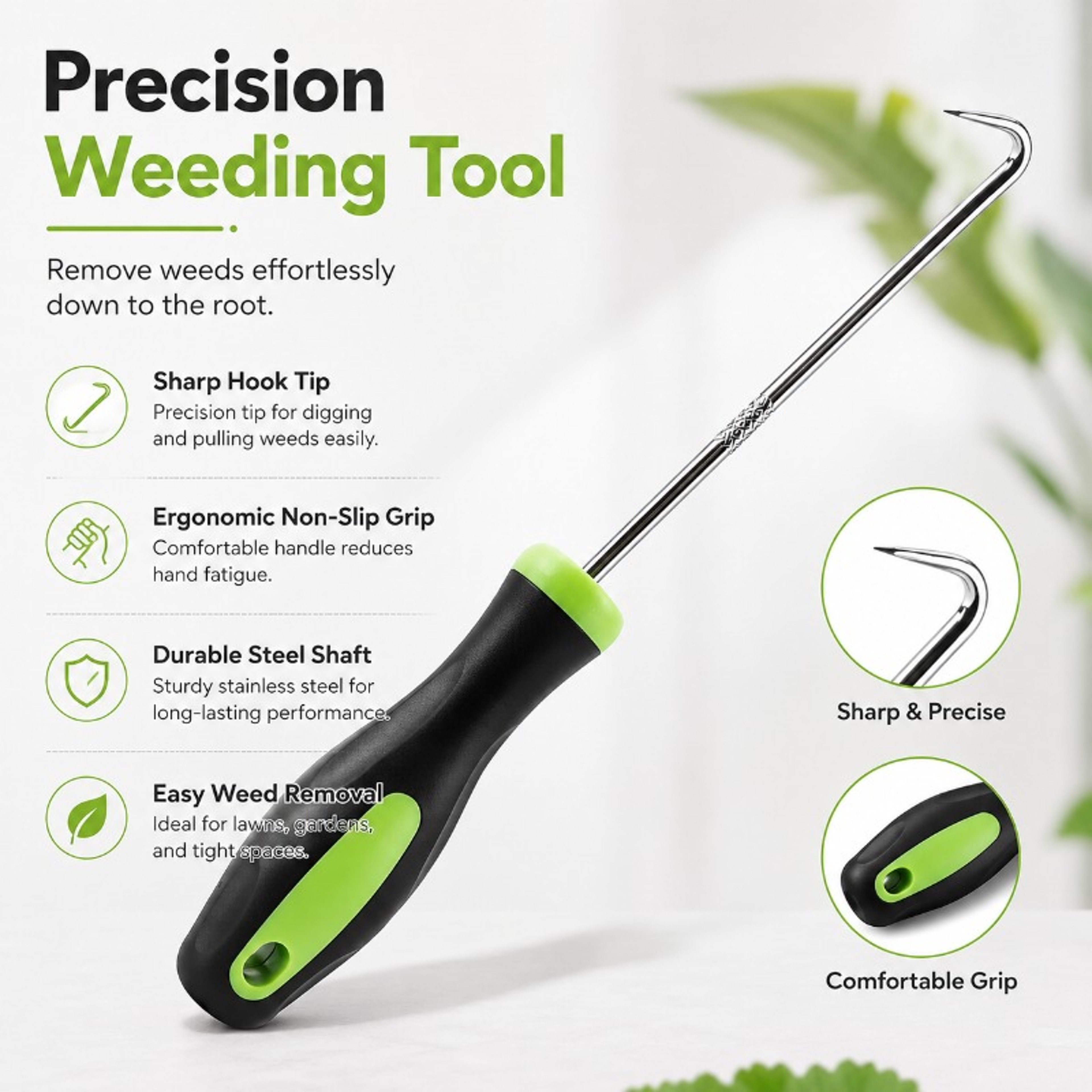 Manual Crack Weeder Tool for Patio Paving Joints and Garden Weed Removal – view 5