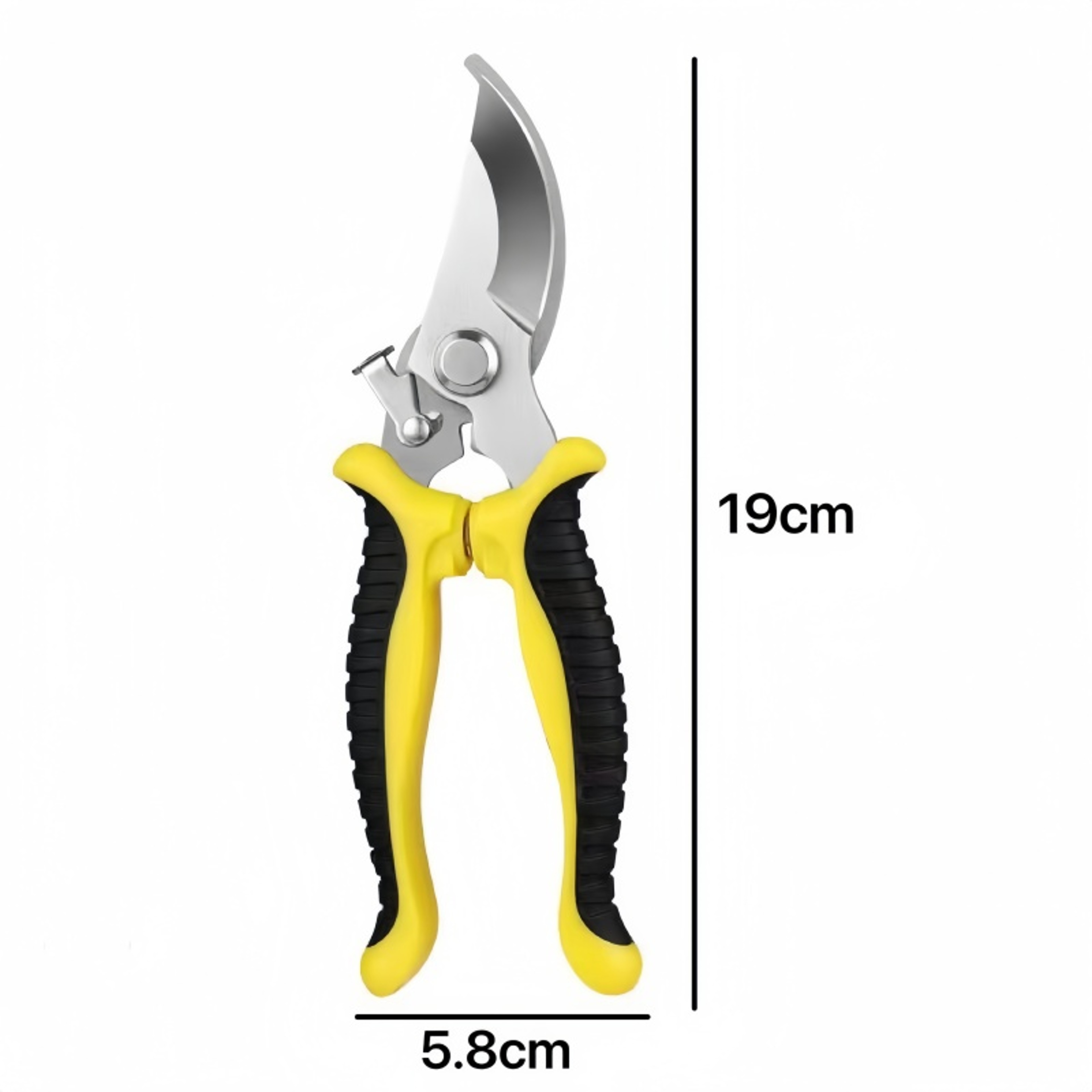 Precision Stainless Steel Garden Scissors Effortless Heavy Duty Pruning Tool – view 7