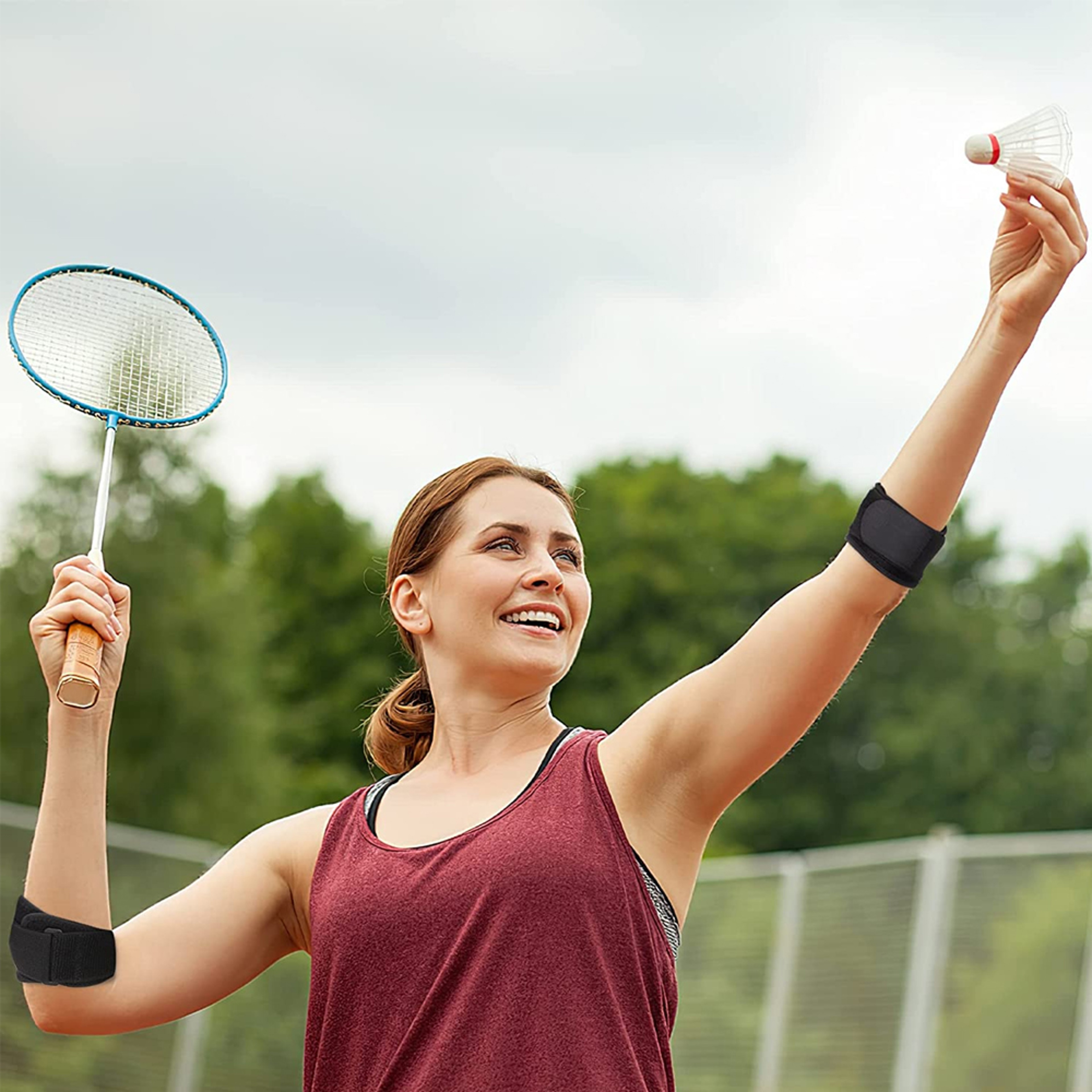 Adjustable Tennis Elbow Brace With Compression Pad For Targeted Forearm Support 5