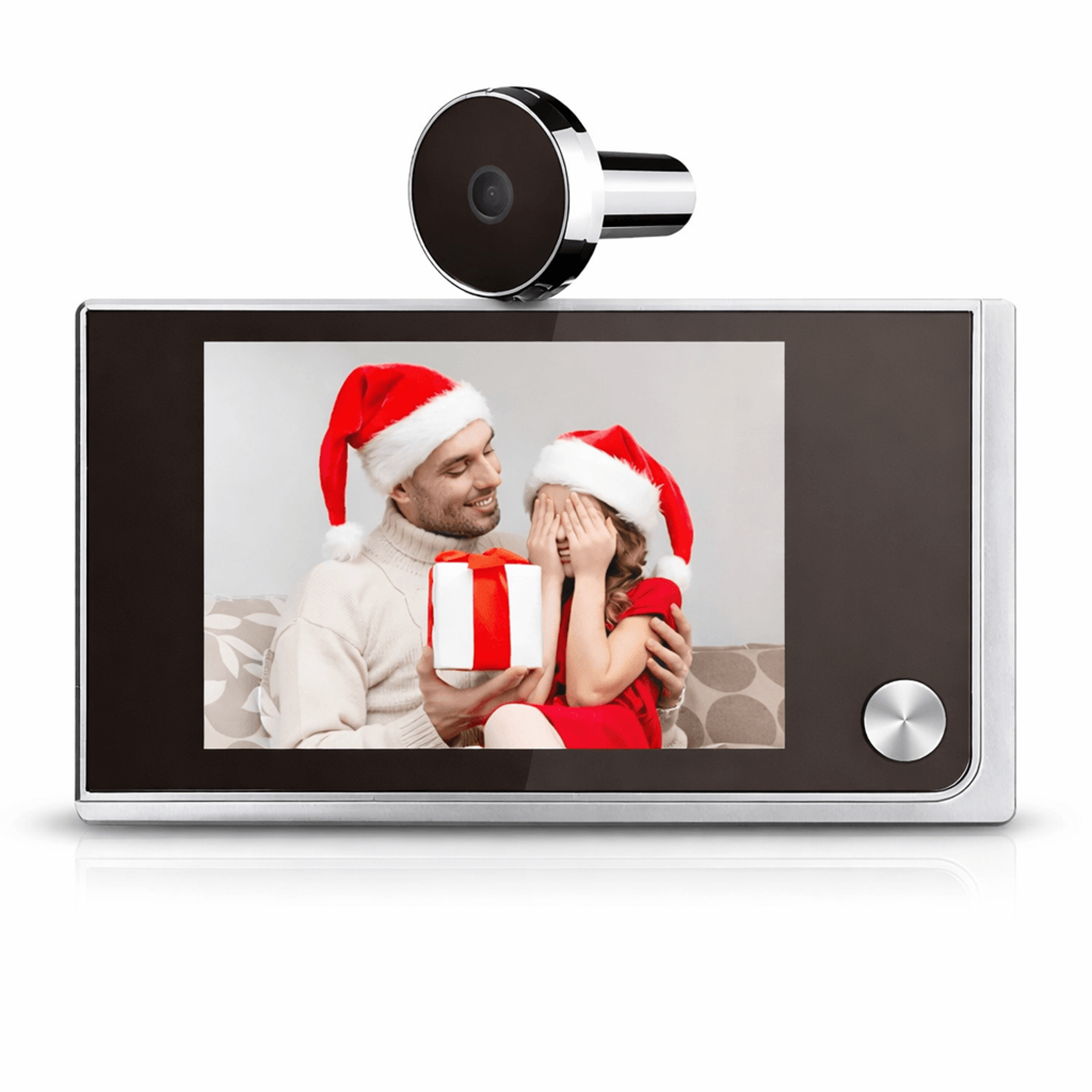 Digital Door Viewer LCD Screen HD Peephole Door Camera For Safer Home Entry Monitoring 0