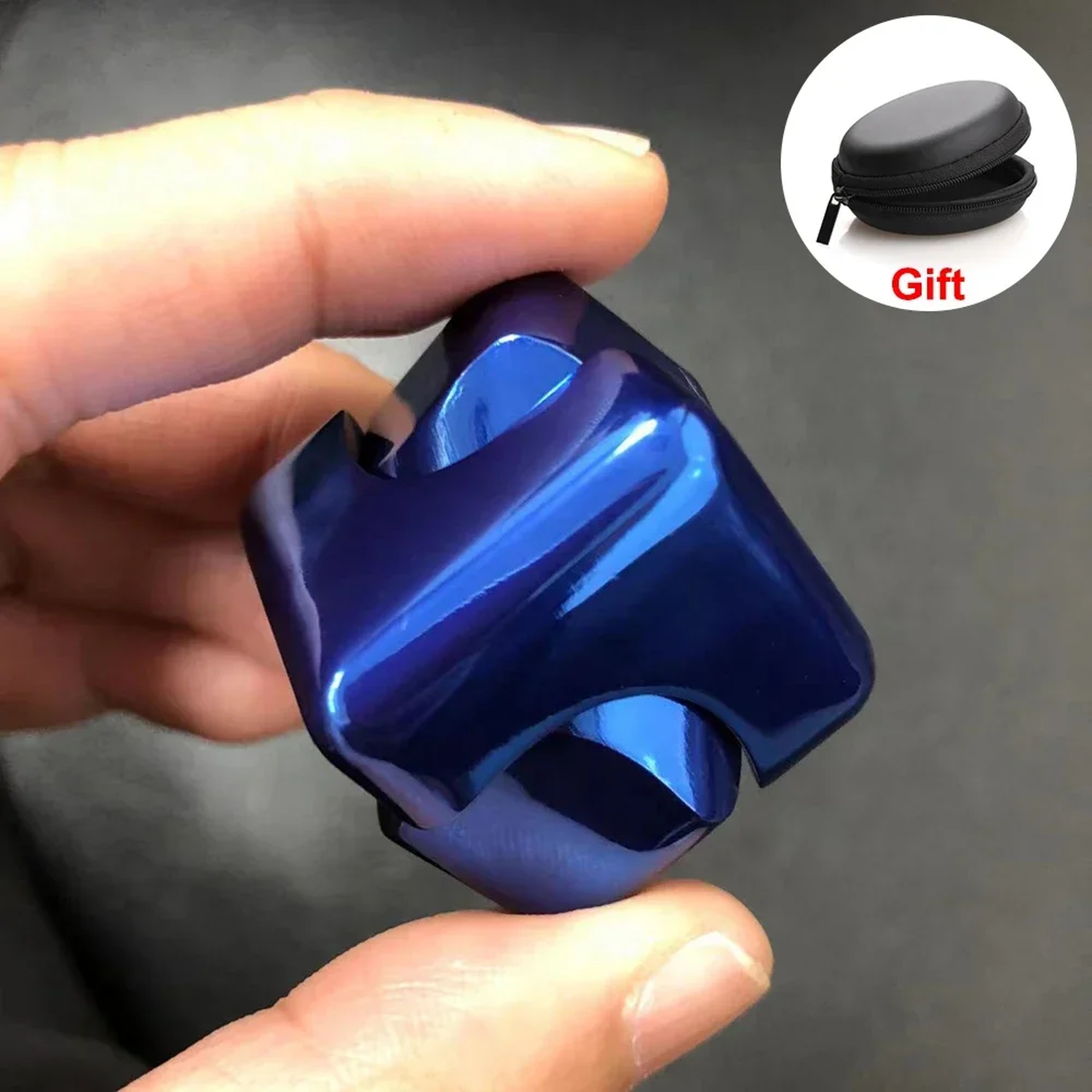 Alloy Cube Spinner Fidget Toy Portable Stress Relief For Adults Office  Travel 8