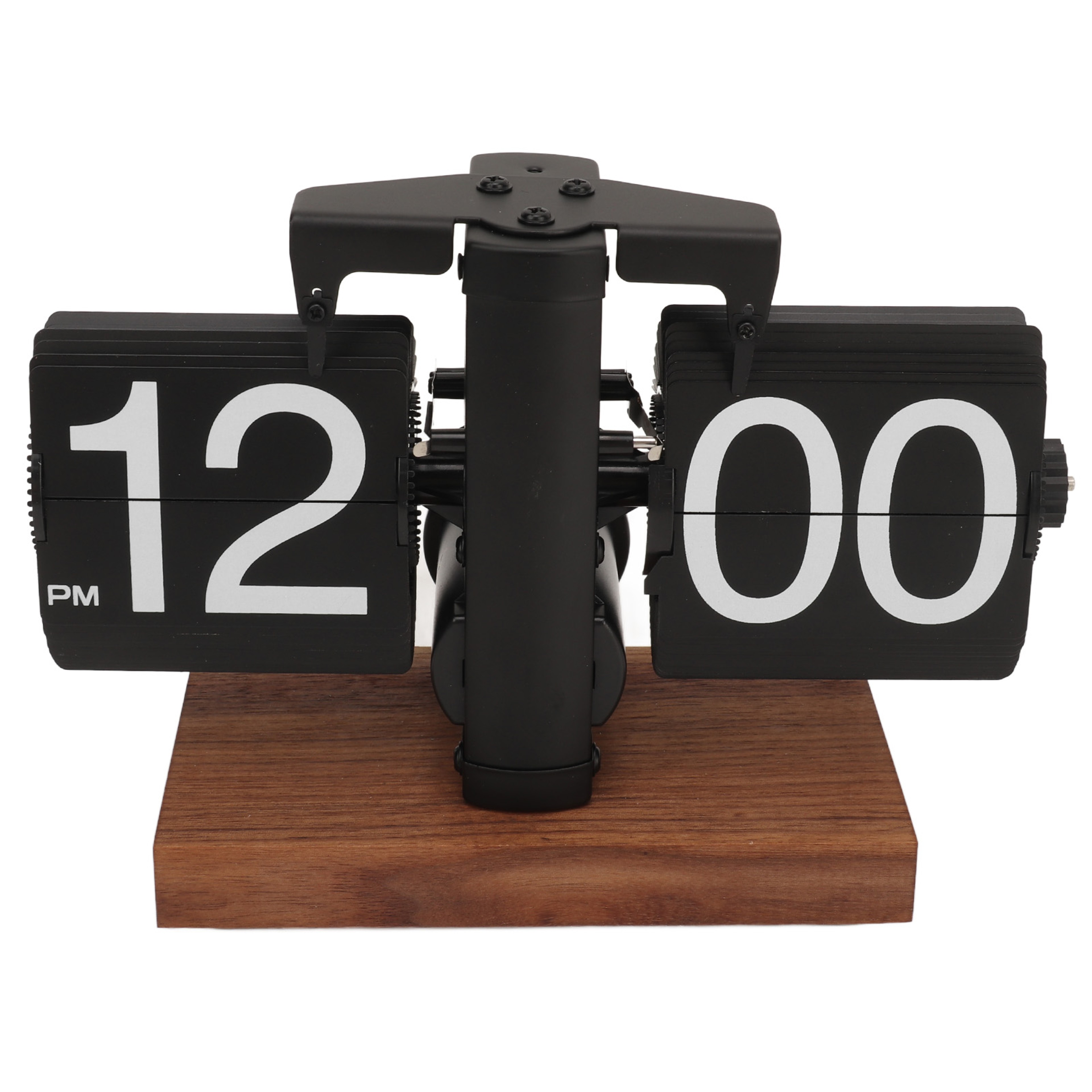 Retro Flip Down Clock Automatic Battery-Operated Mechanical Clock for Home & Office Decoration – view 7