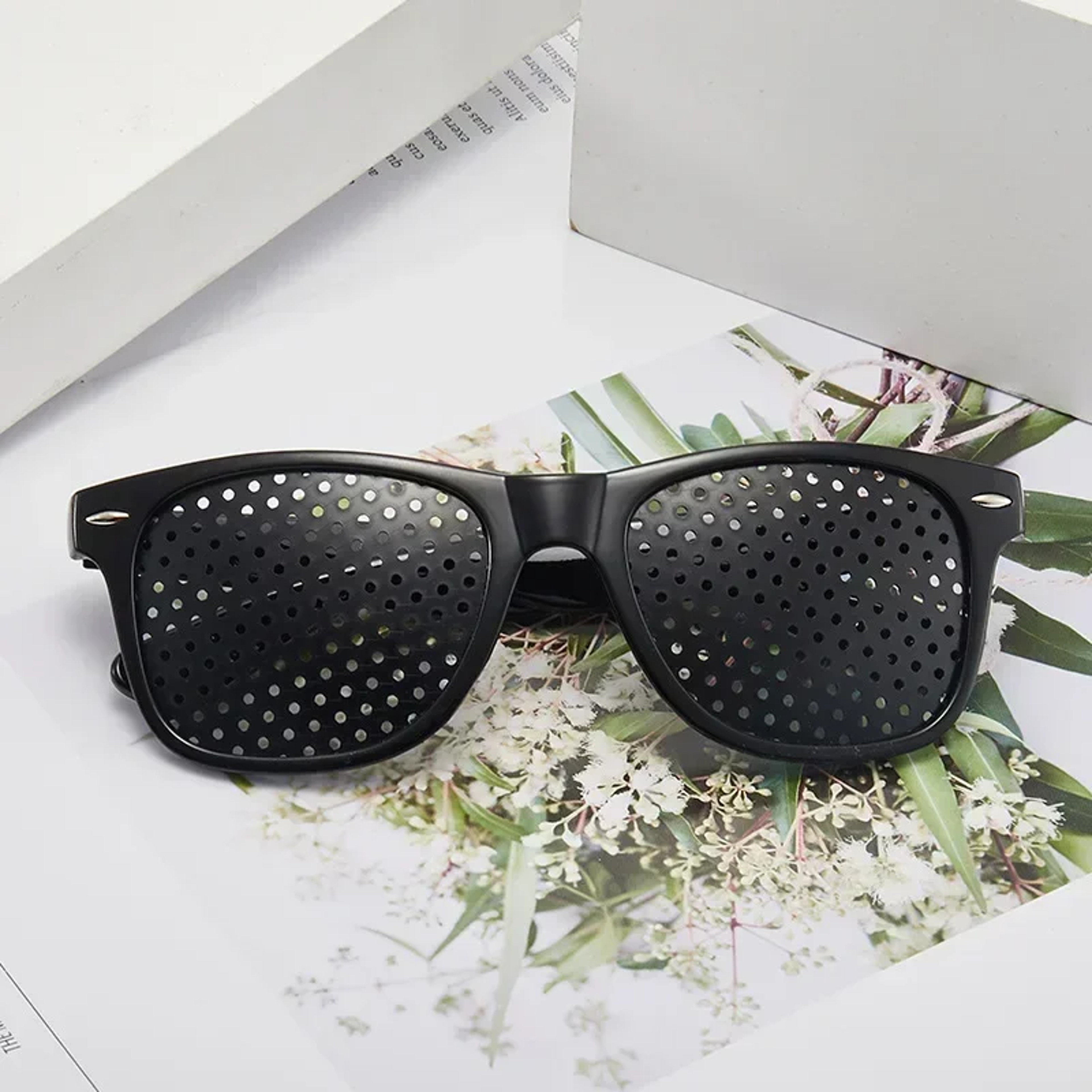 Advanced Pinhole Glasses For Vision Improvement  AntiMyopia Eye Relief 1