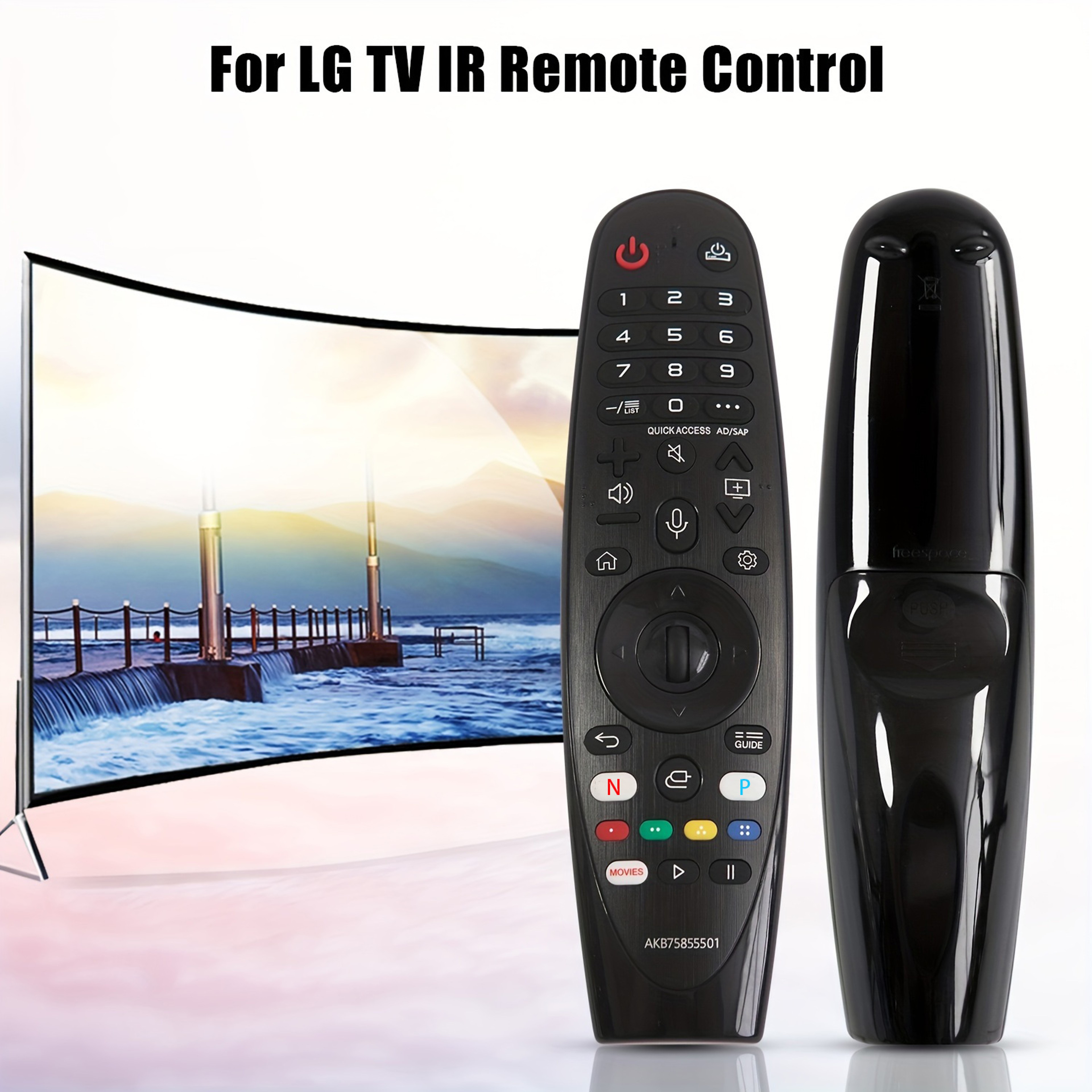 Universal LG TV Remote Control Replacement for Smart TV Compatible All Models Easy Setup – view 1