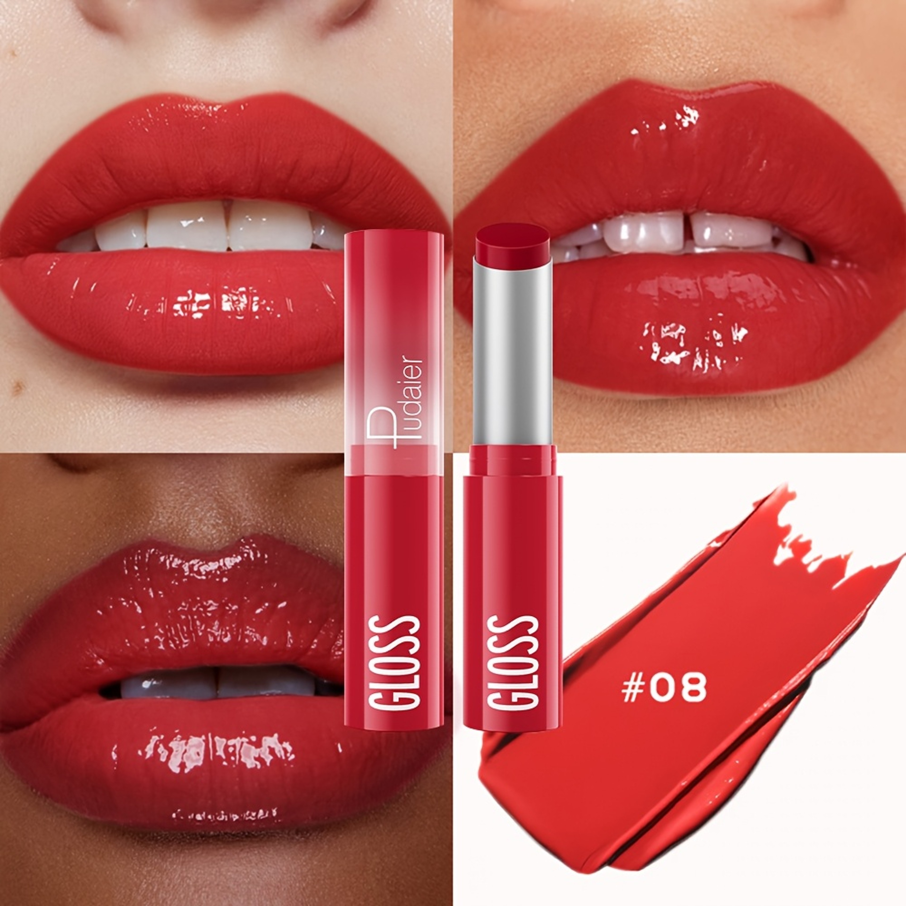 Waterproof Lip Gloss Plumping Shine Matte Nude Long Lasting Finish – view 11