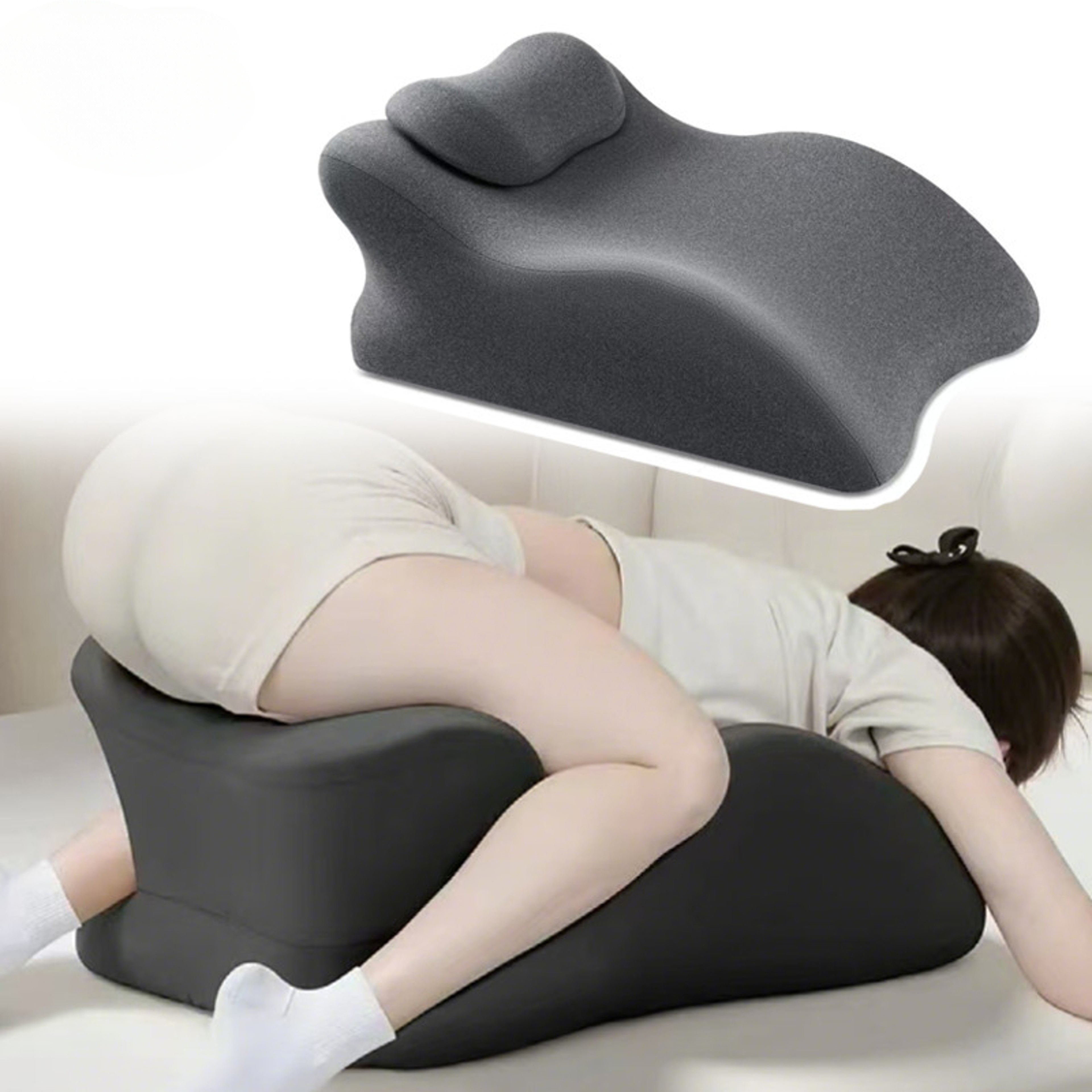 Couples Positioning Pillow for Intimacy Support Comfortable Ergonomic Bedroom Cushion – view 1