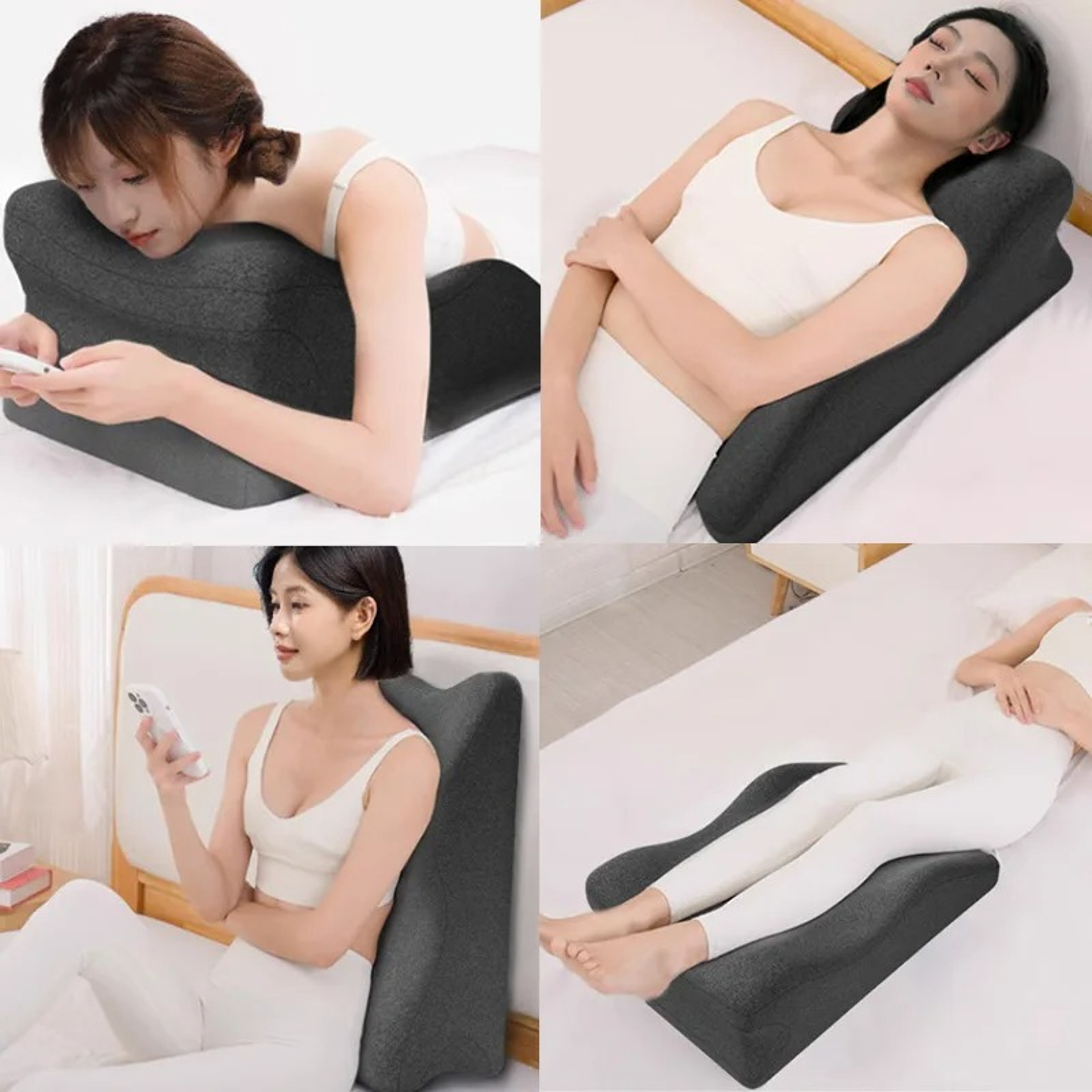 Couples Positioning Pillow for Intimacy Support Comfortable Ergonomic Bedroom Cushion – view 2