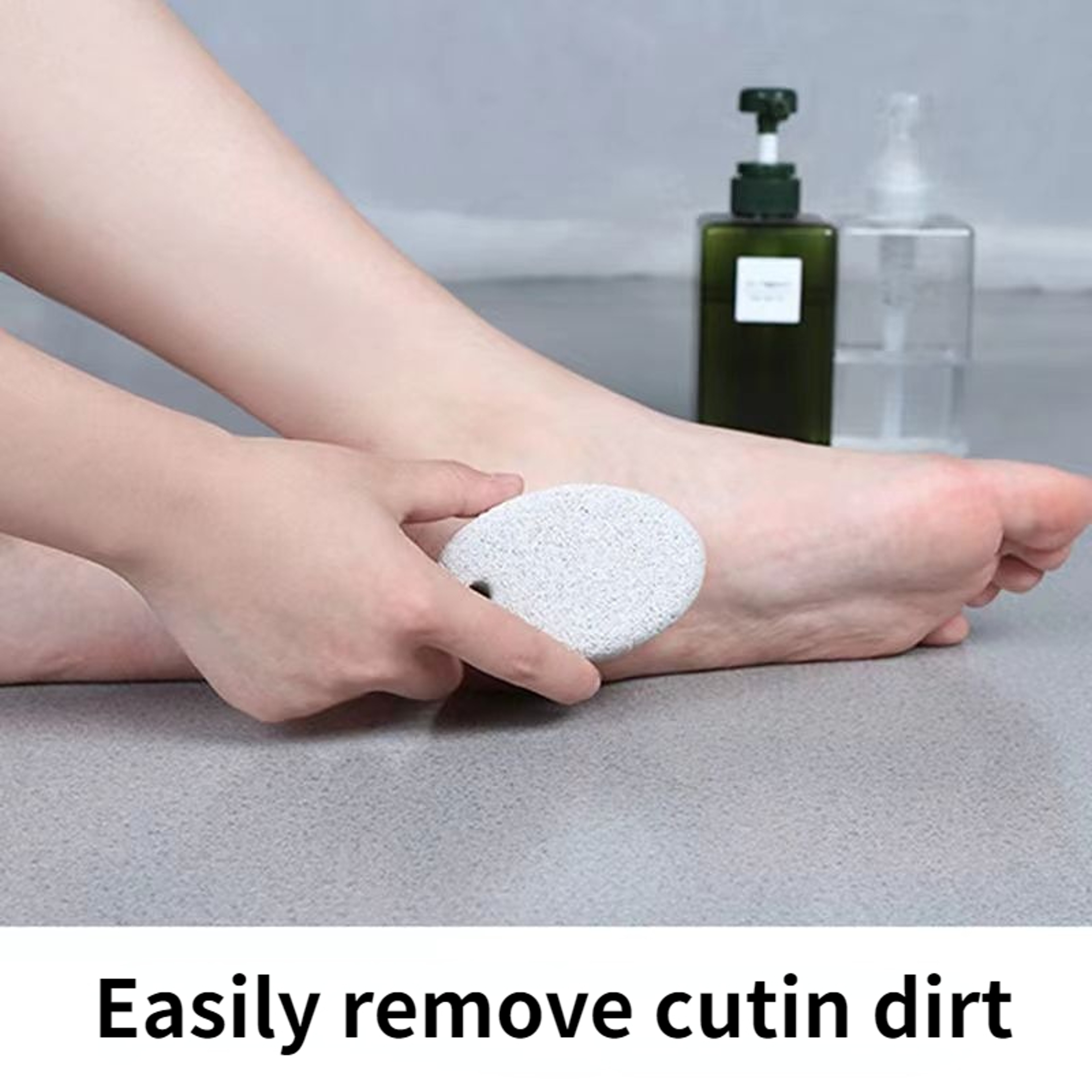Natural Pumice Stone Foot Scrubber for Callus Remover and Smooth Skin Care – view 3