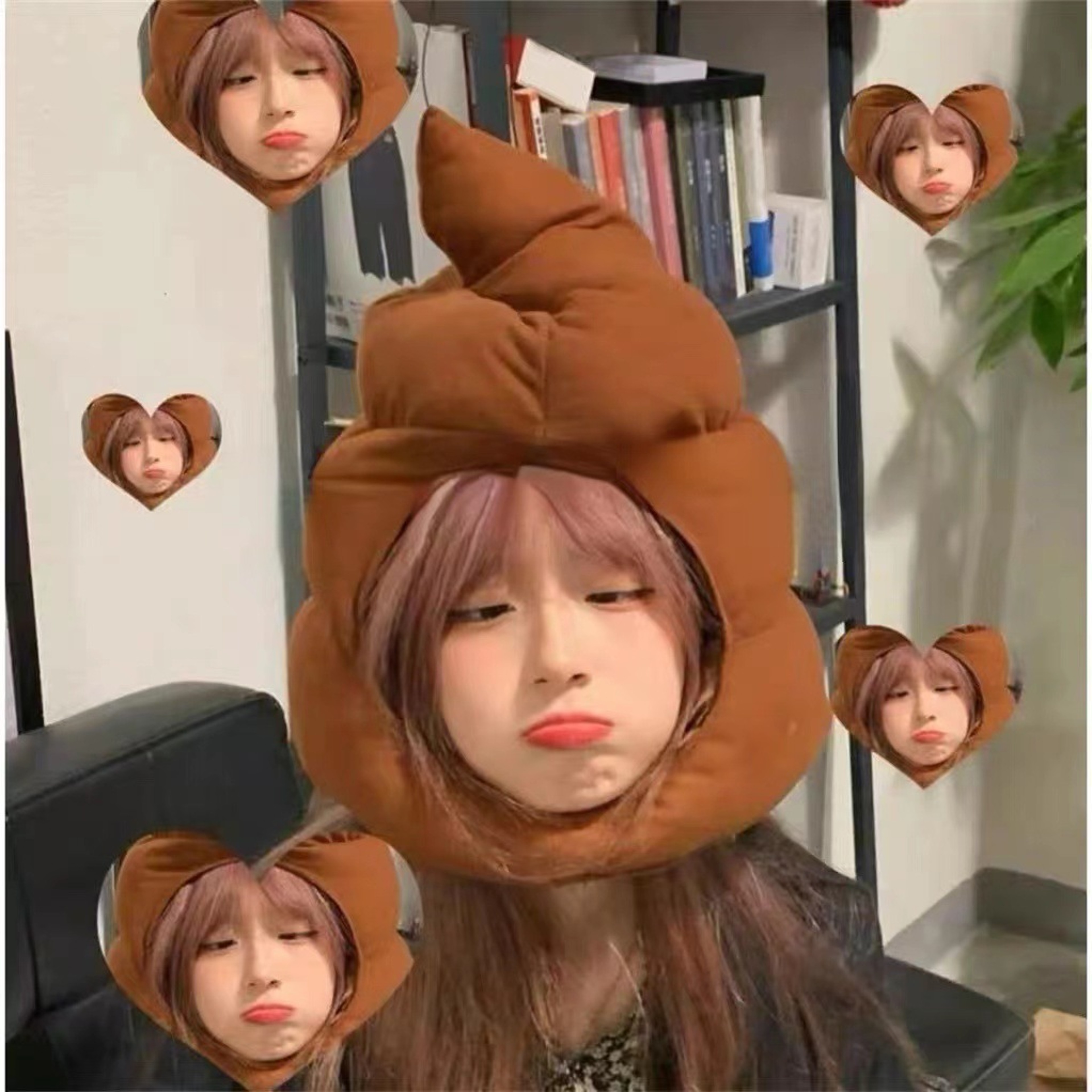 Funny Poop Hat Warm Winter Cartoon Beanie For Parties And Costumes 2