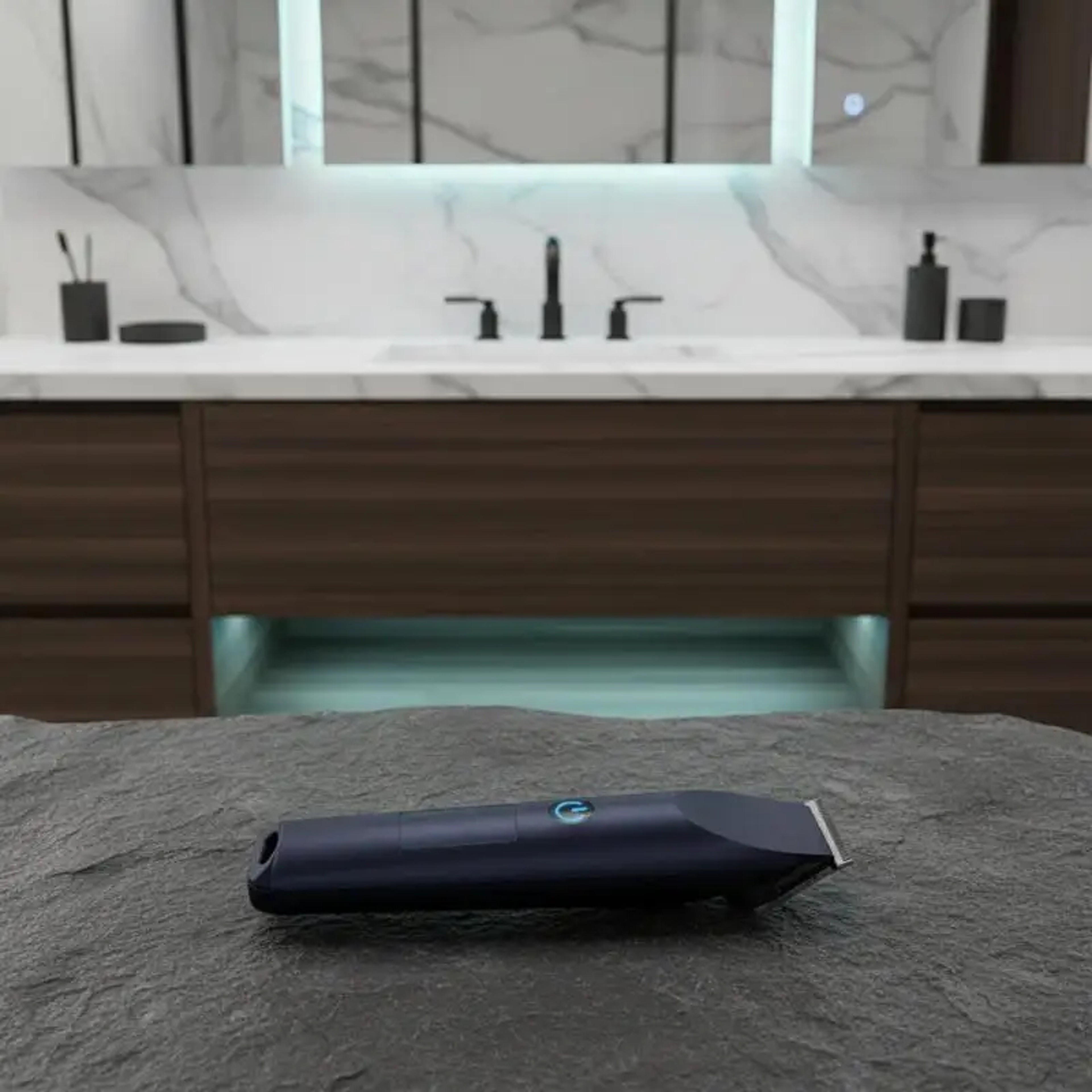 Multi Function Electric Body Groomer USB Rechargeable Mens Electric Shaver Waterproof Hair Trimmer 4