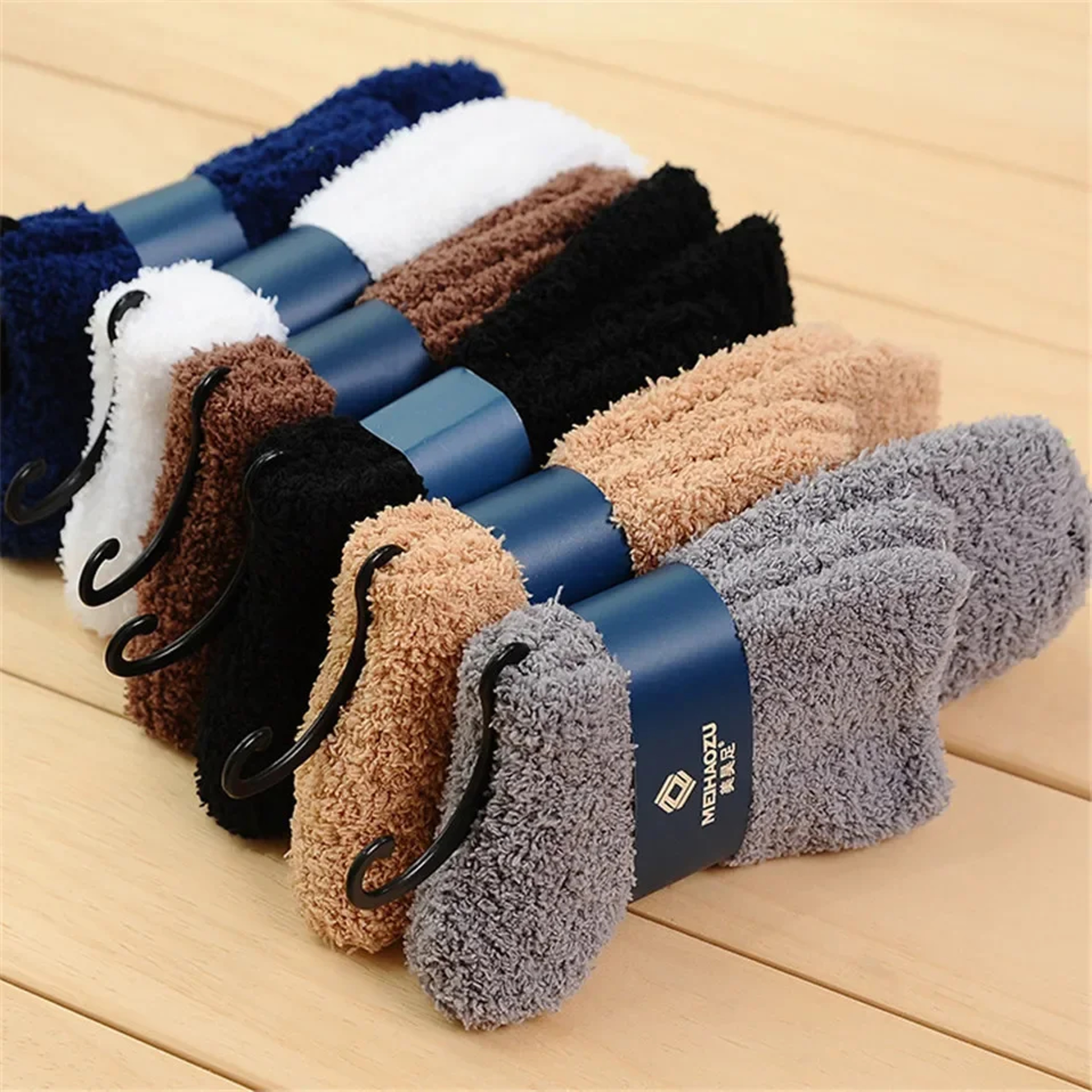 Thick Cotton Mid-Calf Thermal Socks for Men – view 5