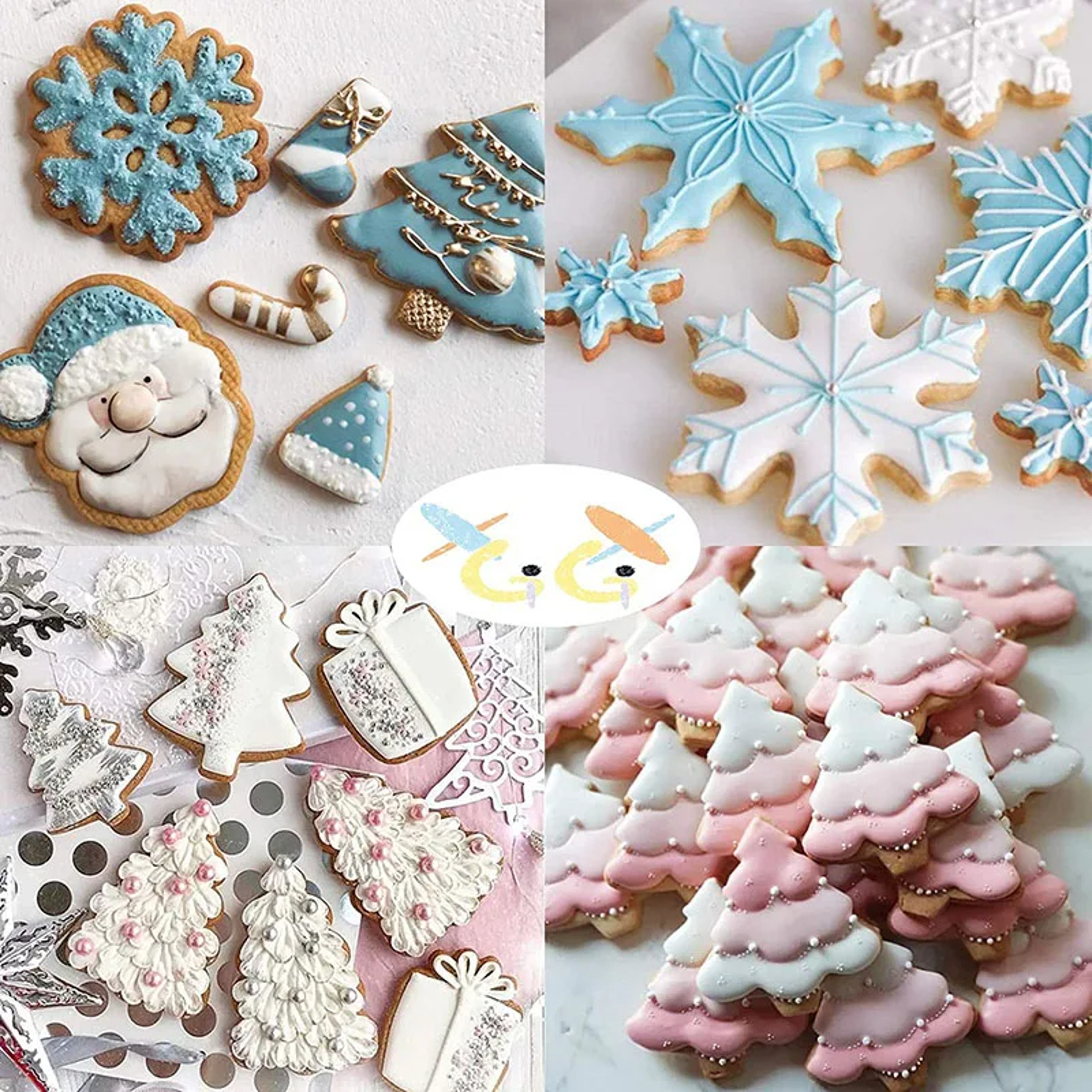 5Pcs Christmas Cookie Cutter Set1