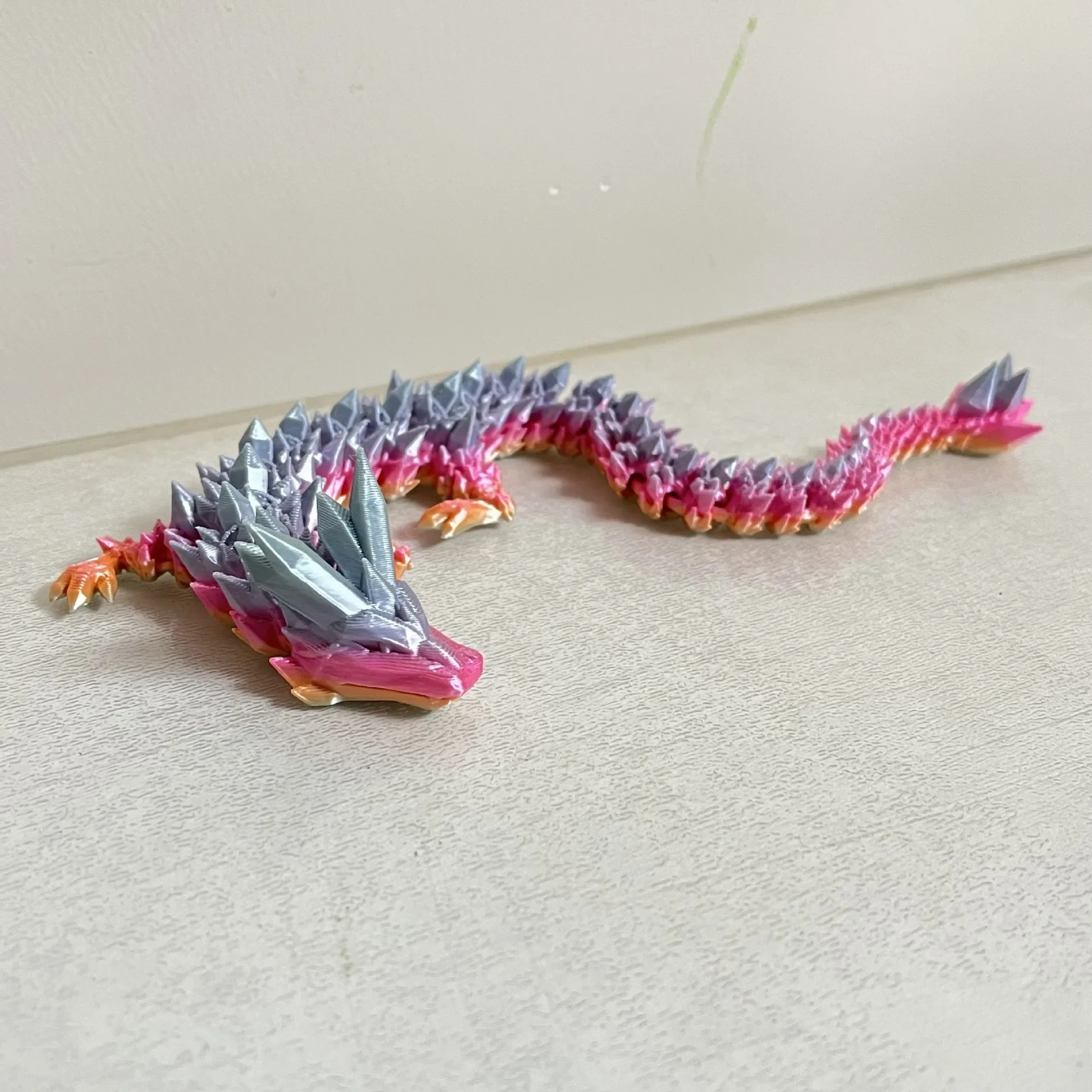 3D Printed Chinese Dragon Articulated Movable Joints, Collectible Home Decor & Creative Toy – view 8