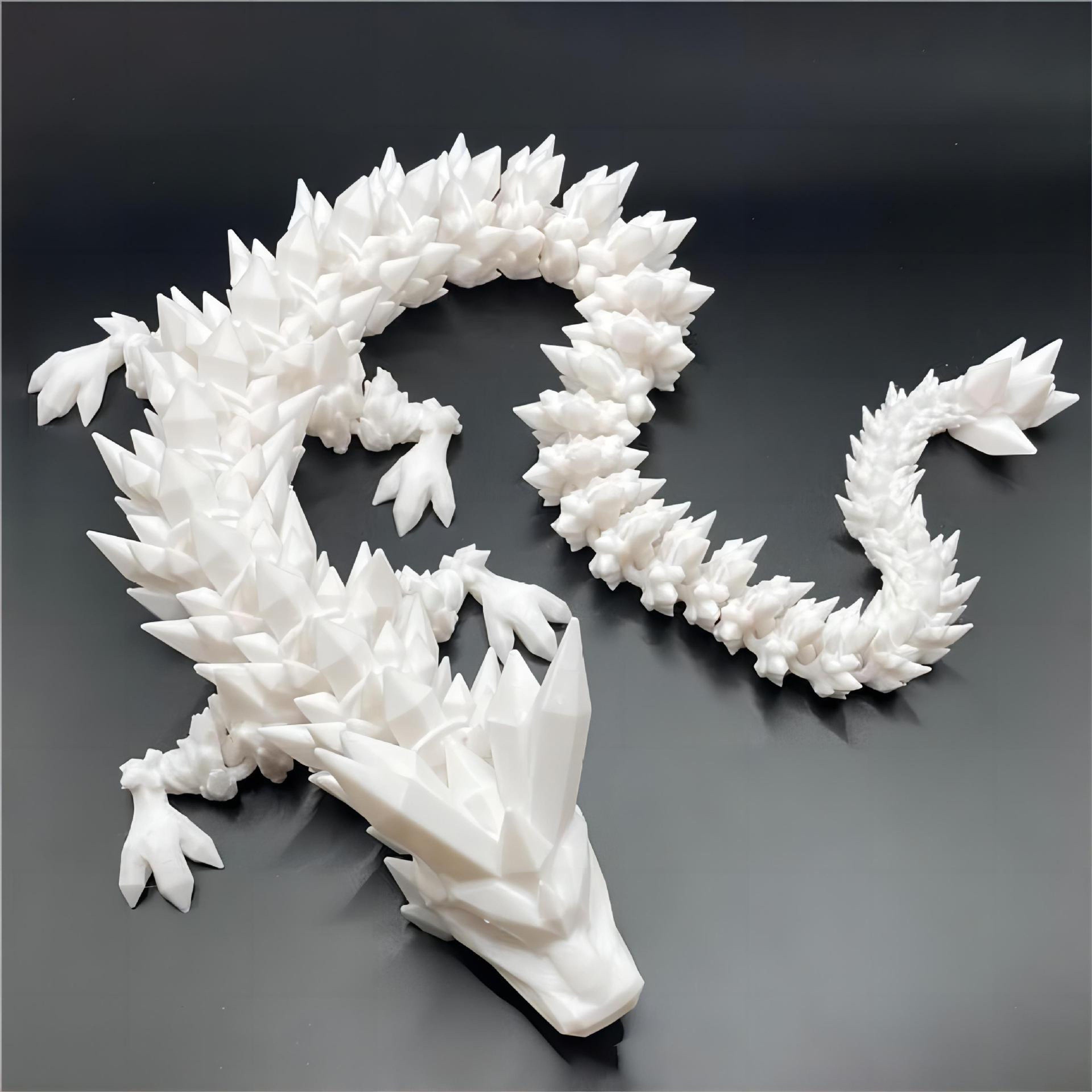 3D Printed Chinese Dragon Articulated Movable Joints, Collectible Home Decor & Creative Toy – view 14