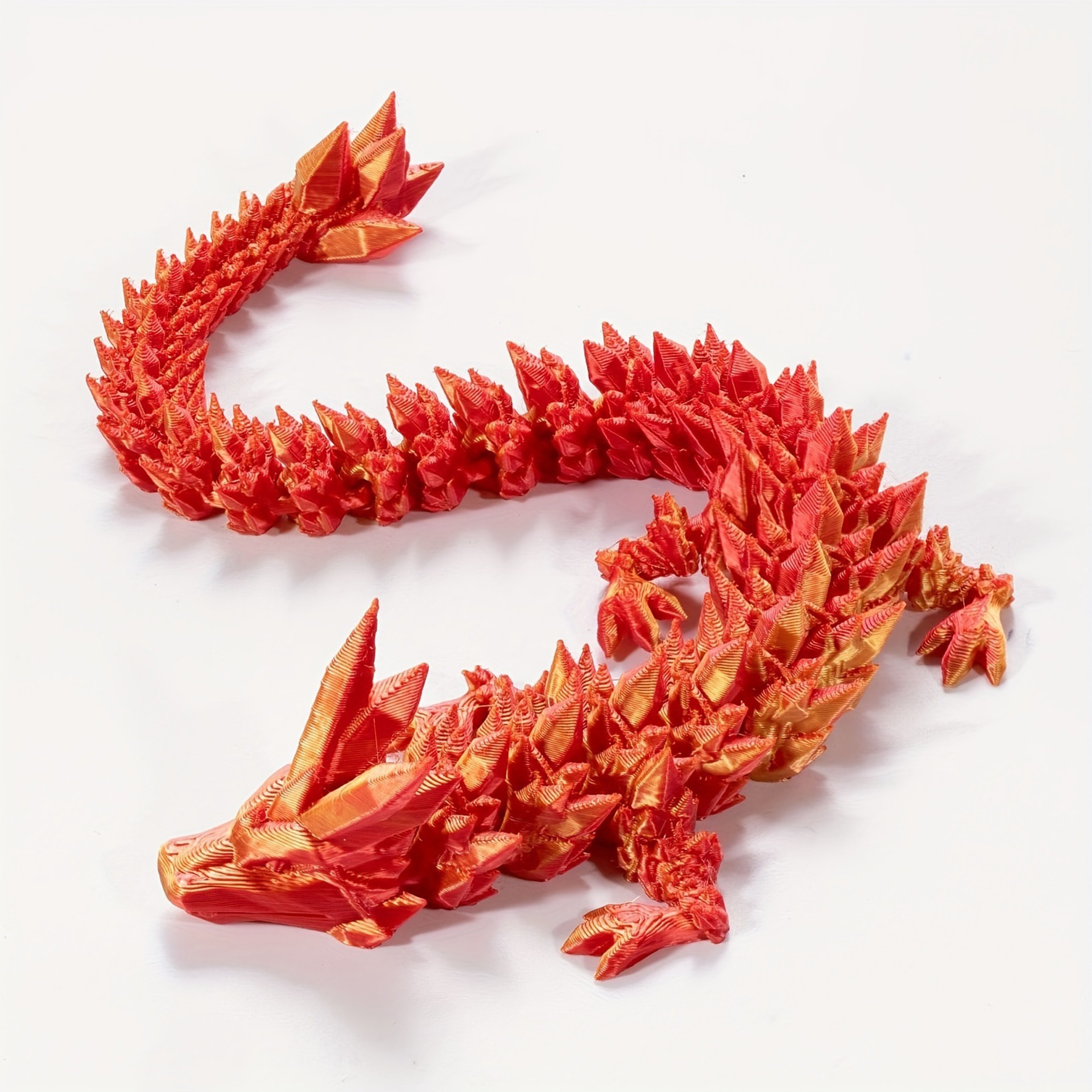 3D Printed Chinese Dragon Articulated Movable Joints, Collectible Home Decor & Creative Toy – view 15
