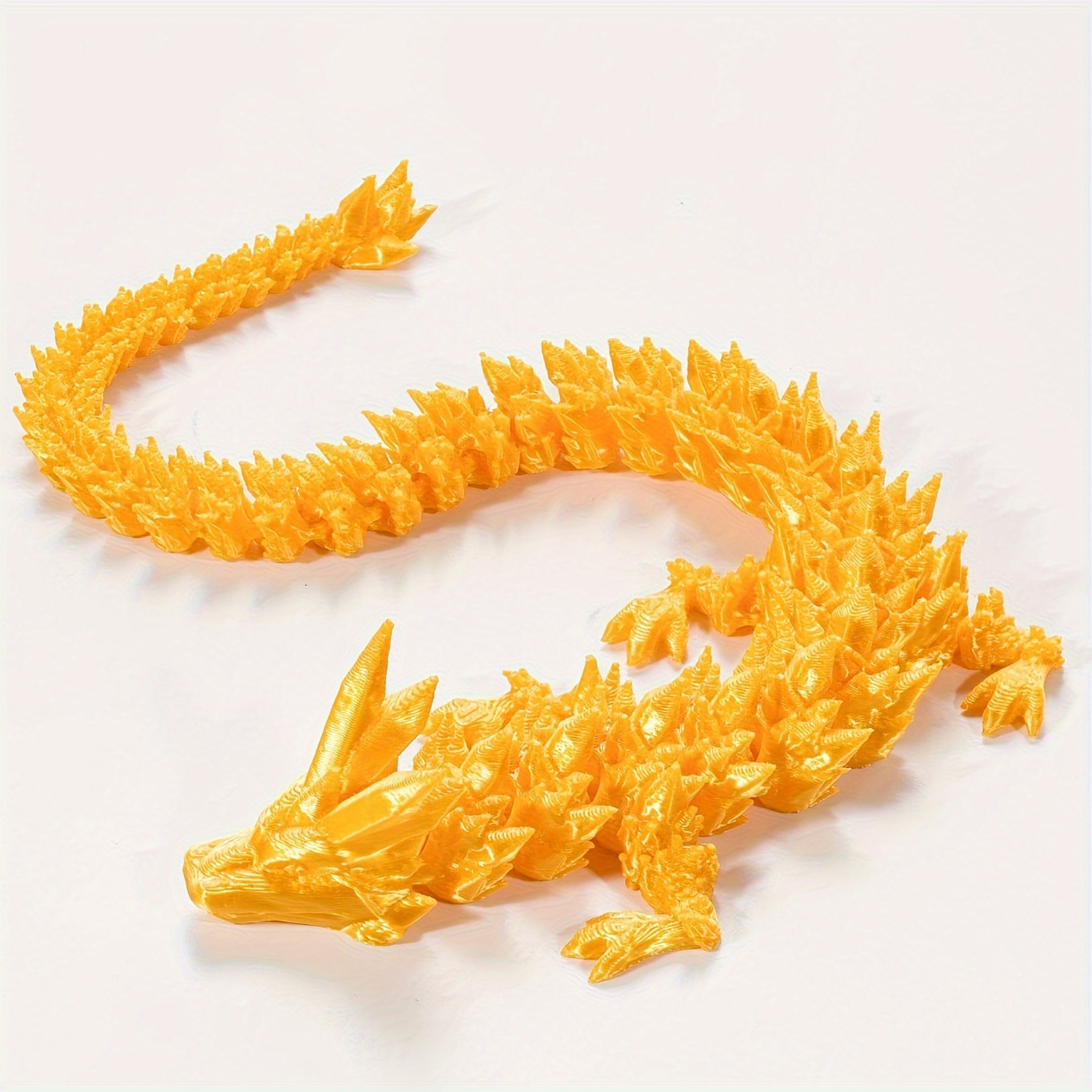 3D Printed Chinese Dragon Articulated Movable Joints, Collectible Home Decor & Creative Toy – view 16