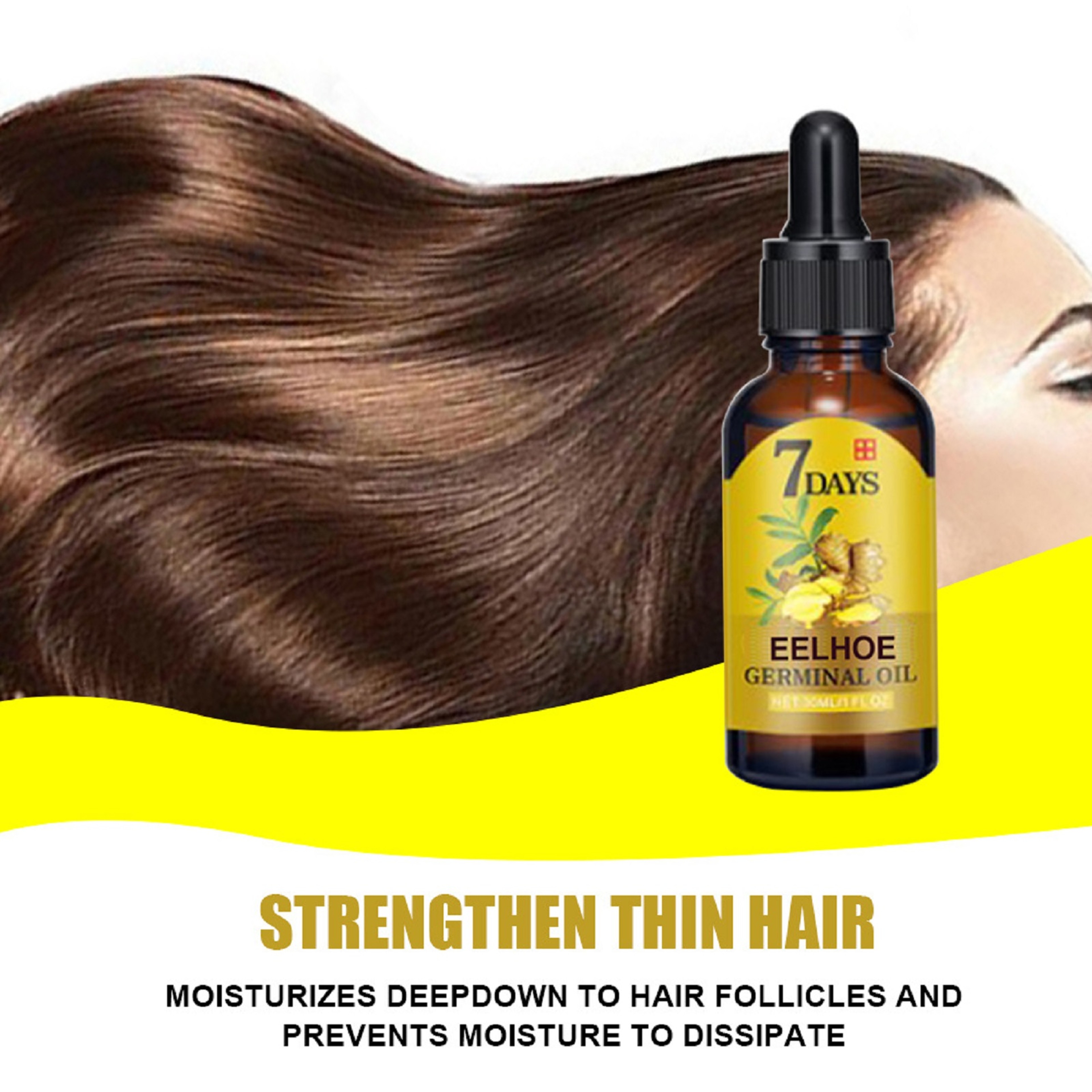 Ginger Hair Care Essence, Liquid Prevent Hair Loss, Nourish Hair Follicles & Strengthen Roots for Healthier Hair – view 5