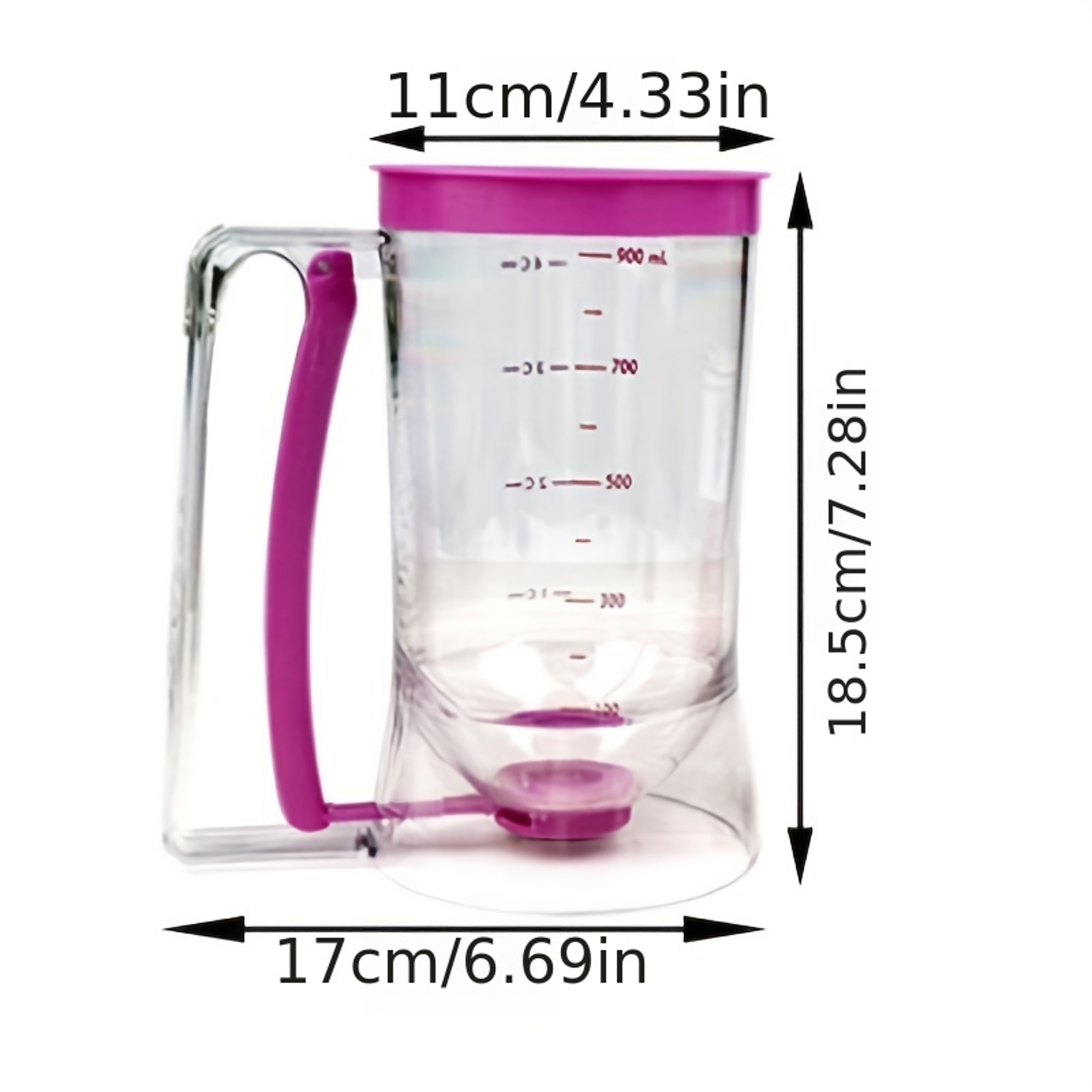 Precision Pour Batter Dispenser for Pancakes, Cupcakes & Baking – view 3