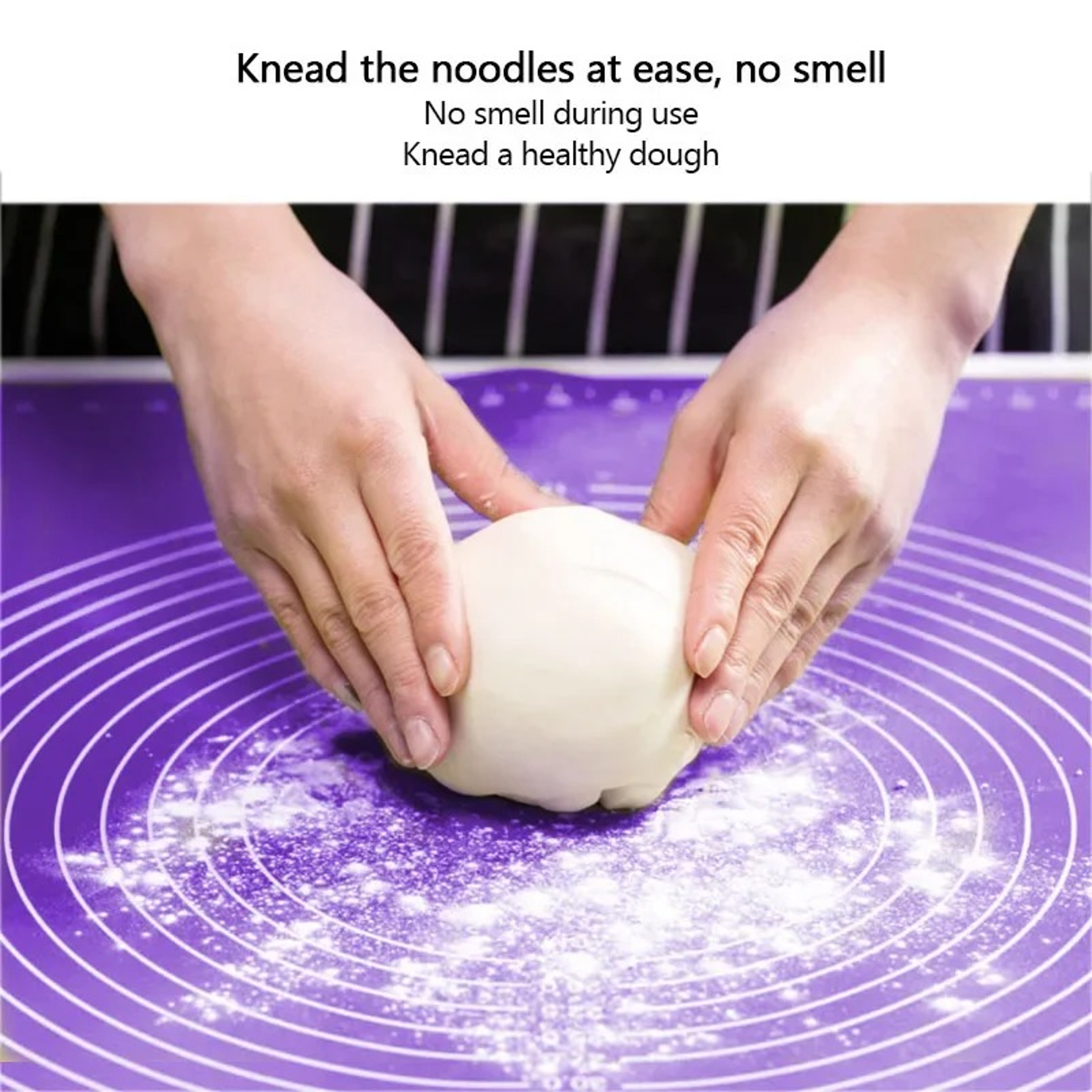 Non Stick Silicone Pastry Mat For Baking Dough Rolling  Kitchen Prep 2