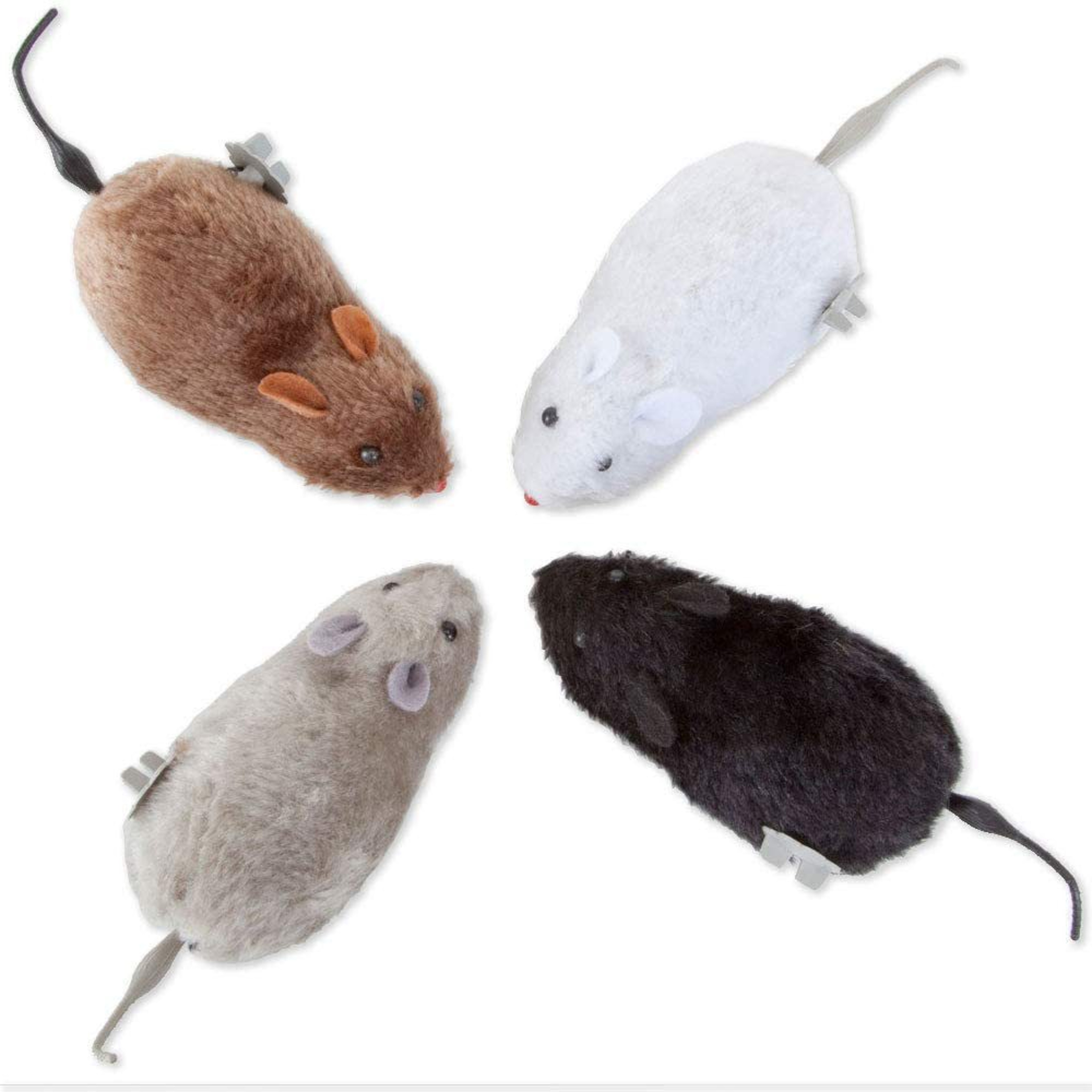Realistic Plush Mouse Cat Toy For Interactive Pet Play  Hunting Fun 2