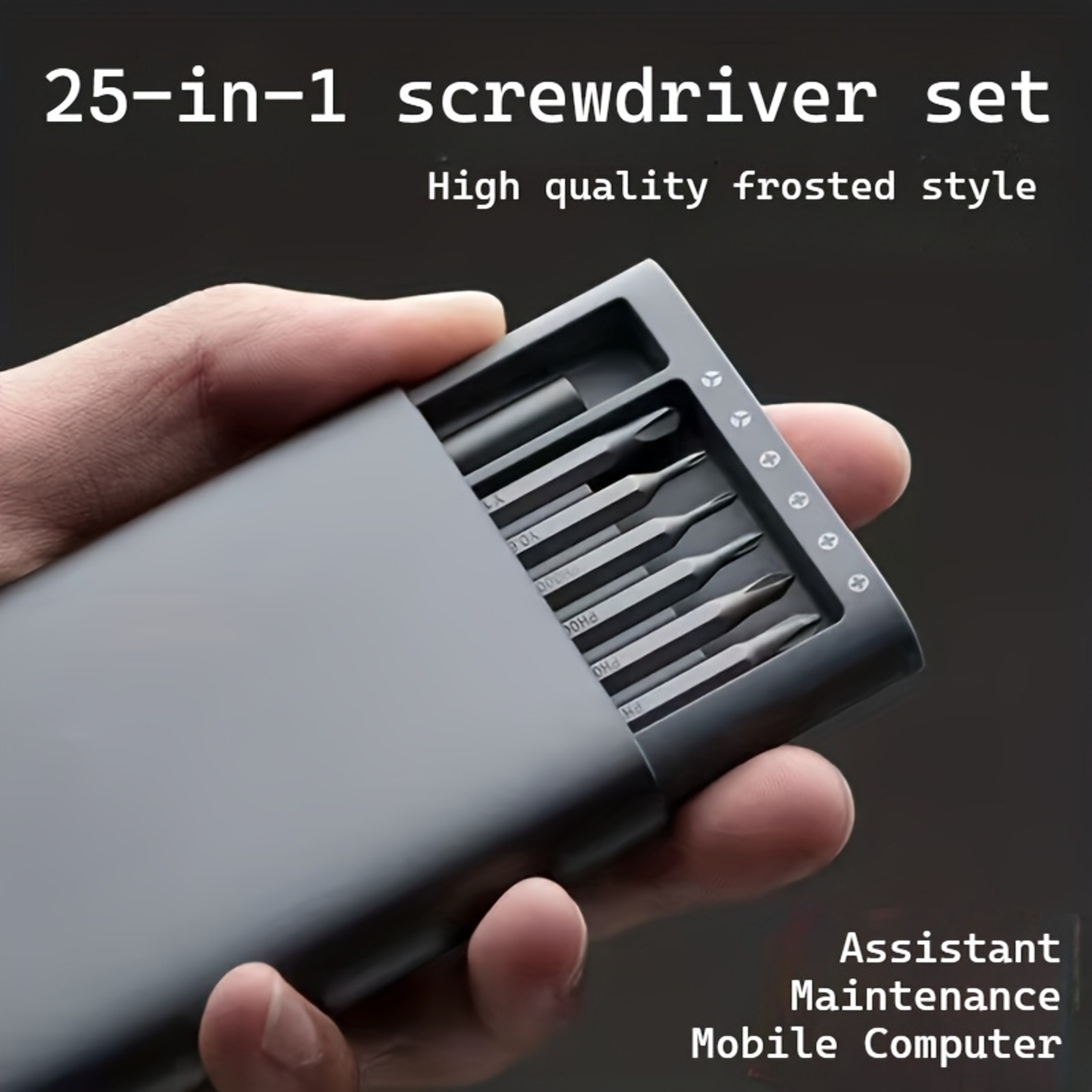 25 in 1 Precision Mini Screwdriver Set for Electronics, Phones & DIY Repairs – view 4