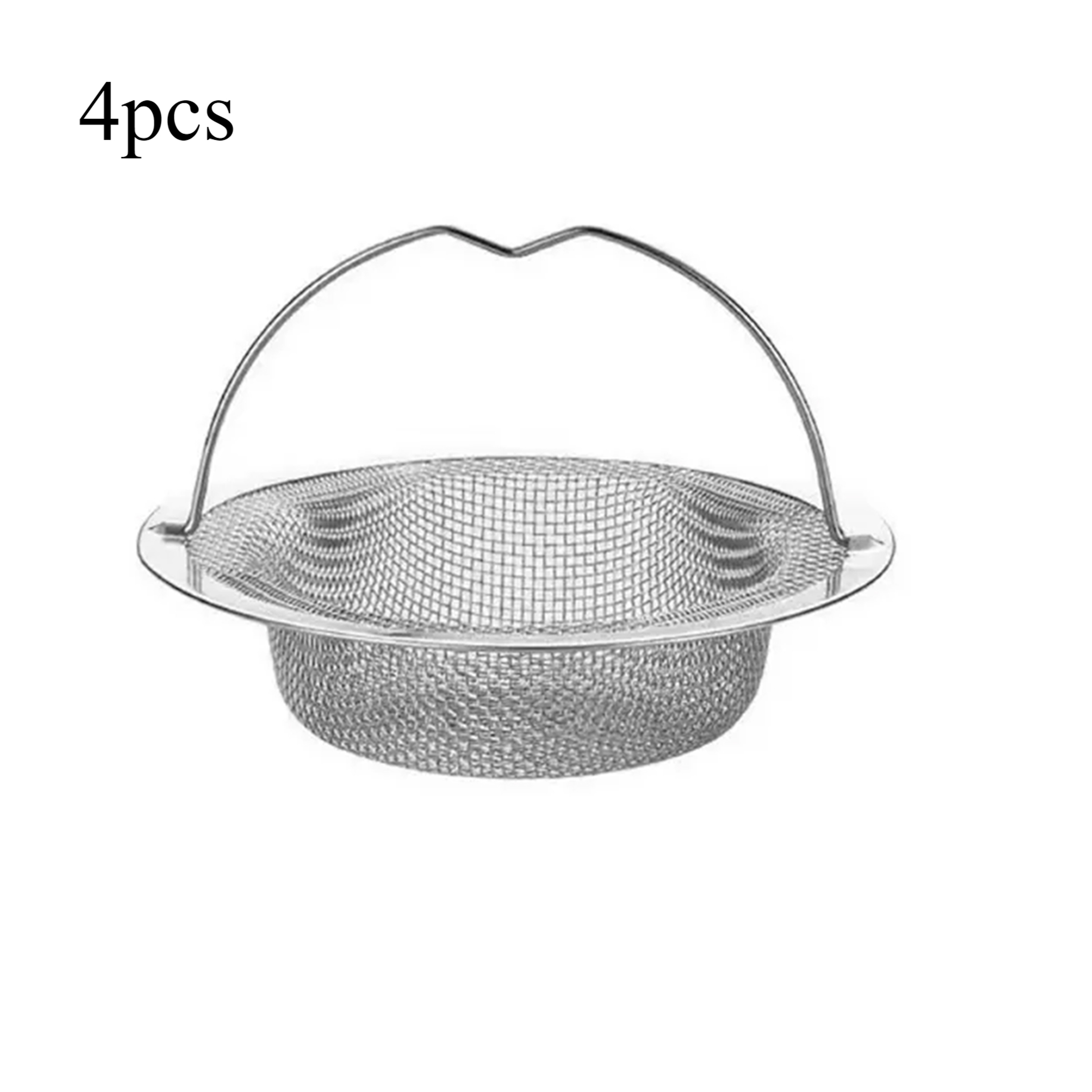 DrainGuard Stainless Steel Sink Strainer  Hair Catcher For Kitchen Sinks Bathtubs  Shower Drains 4